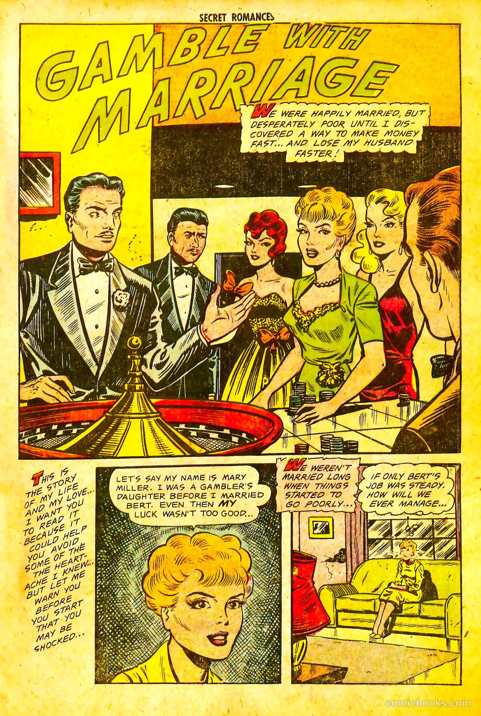 Secret Romances #11 (1952) — page 27 of 36