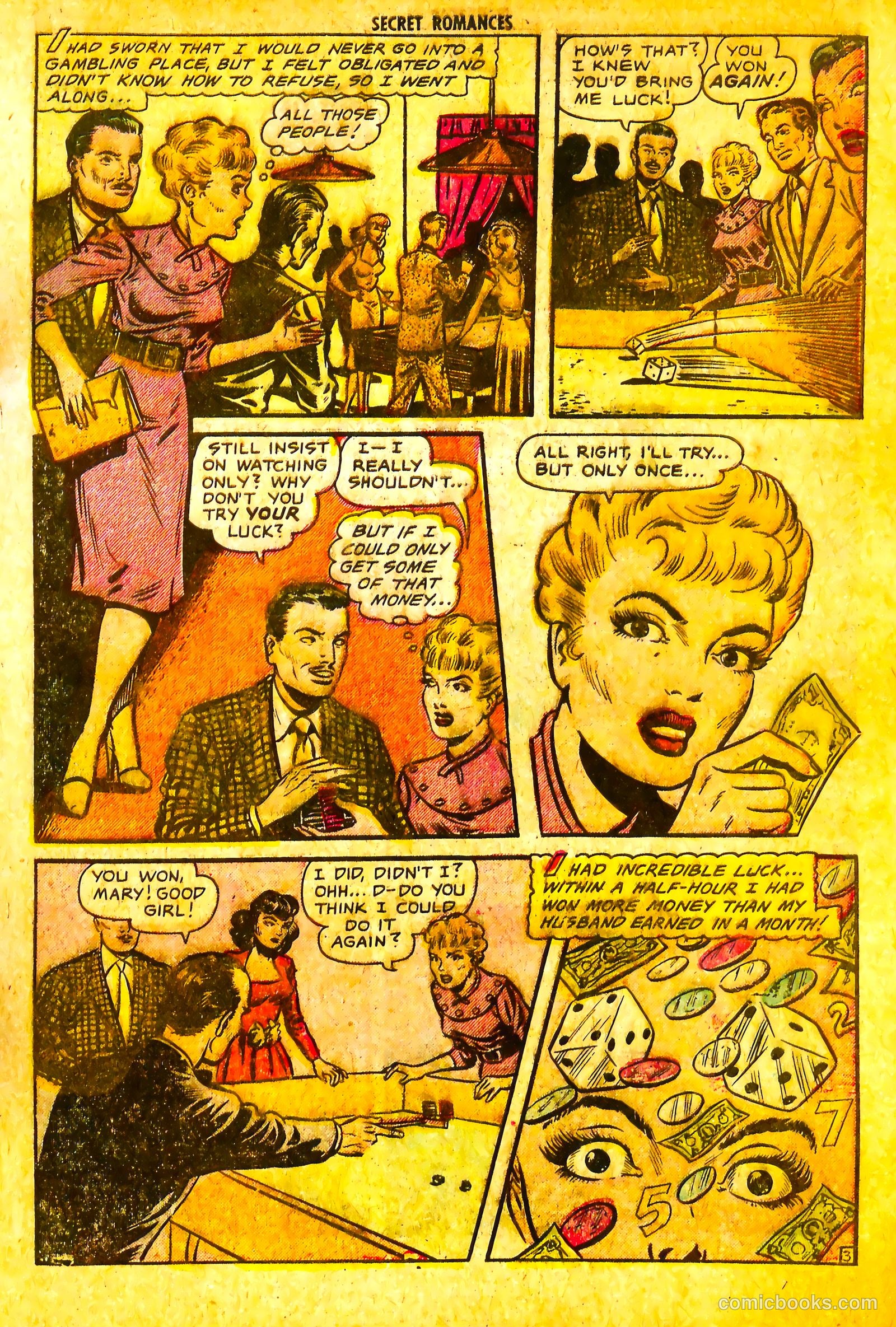 Secret Romances #11 (1952) — page 29 of 36