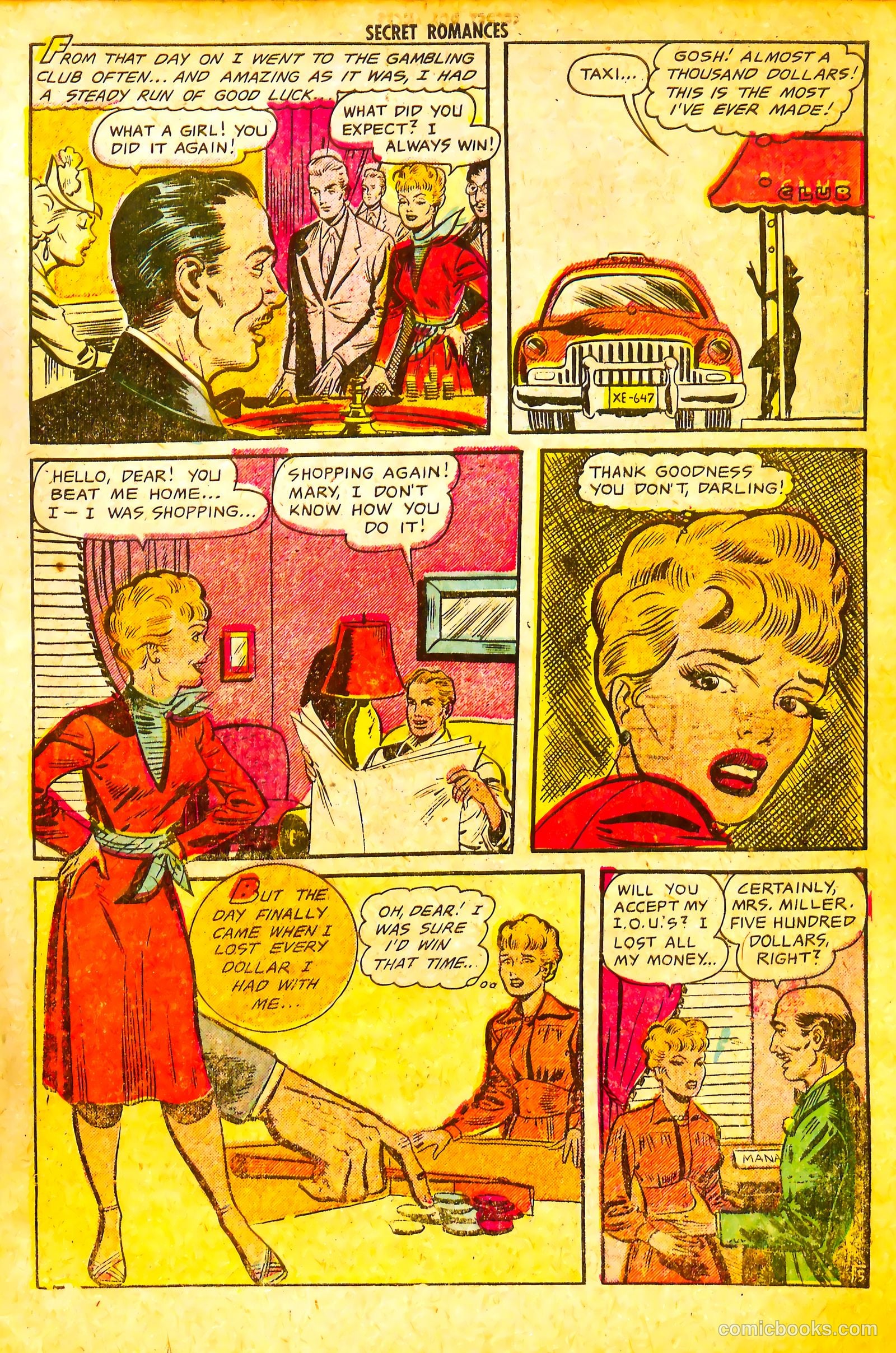 Secret Romances #11 (1952) — page 31 of 36