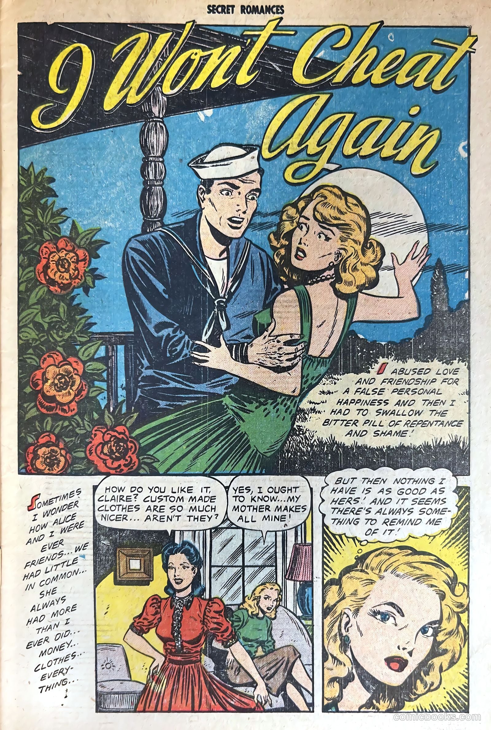 Secret Romances #12 (1953) — page 3 of 36