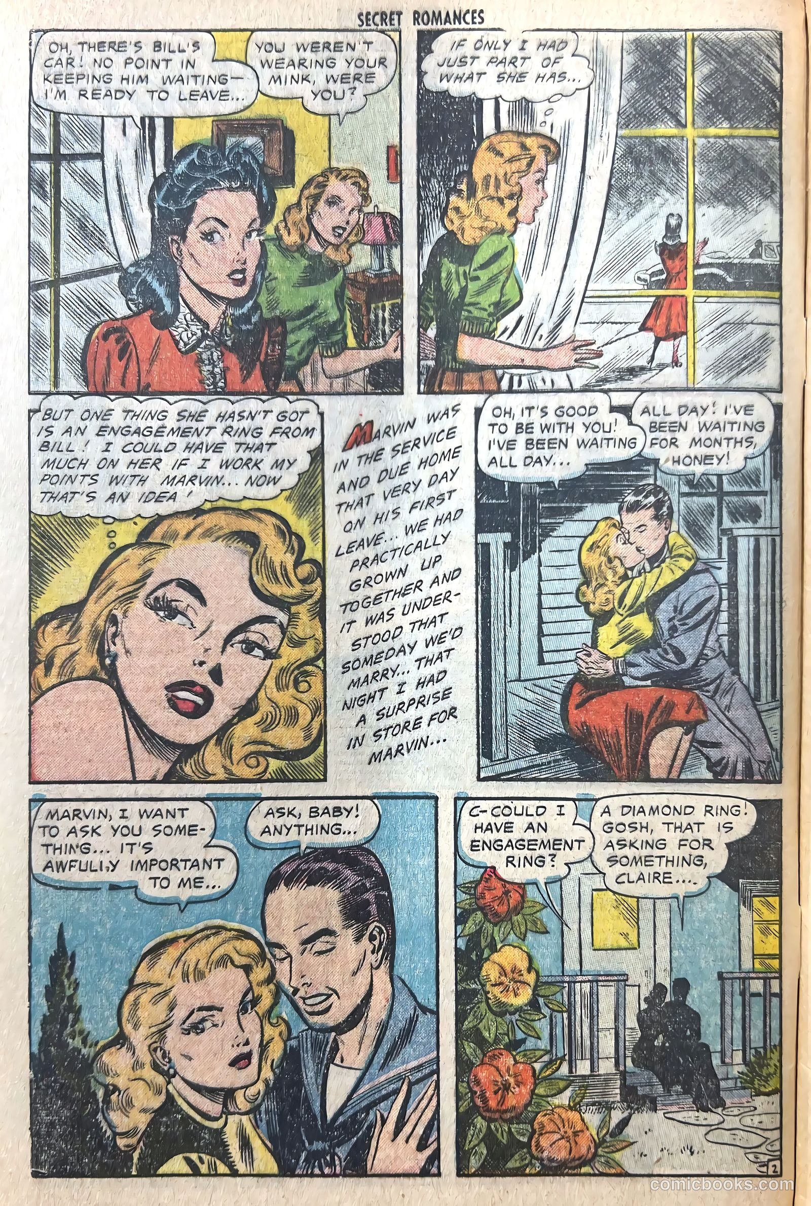 Secret Romances #12 (1953) — page 4 of 36