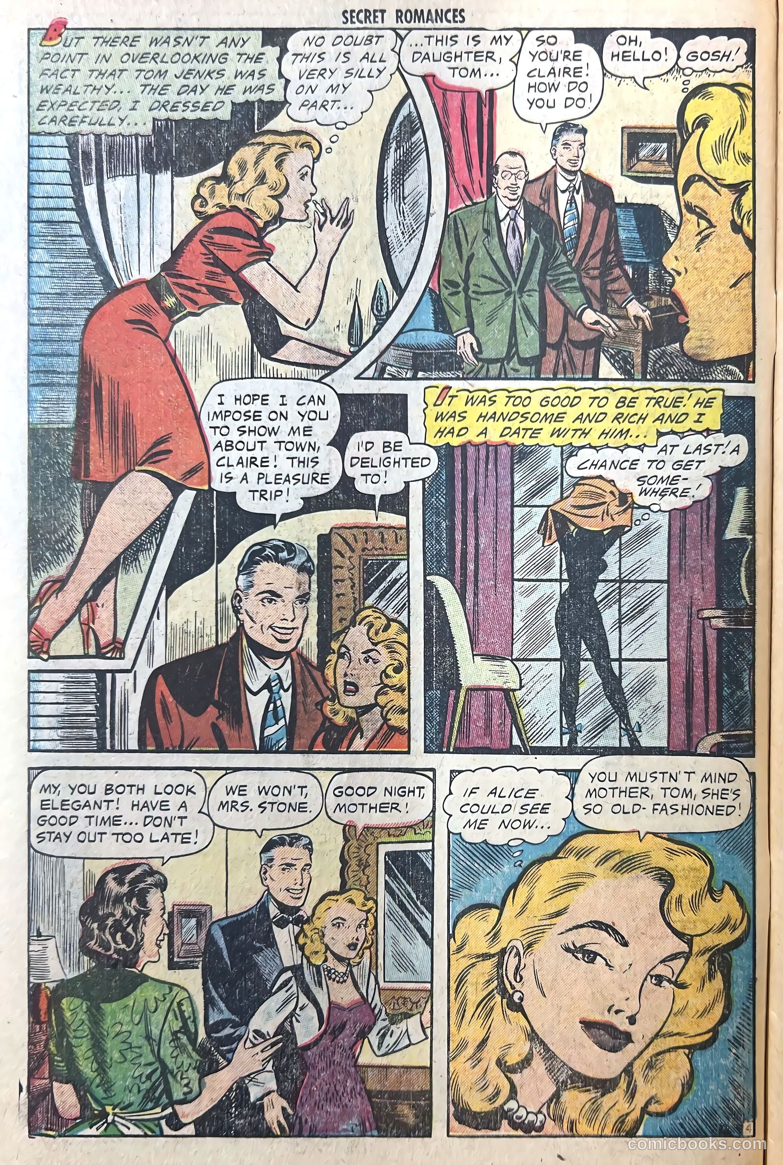 Secret Romances #12 (1953) — page 6 of 36