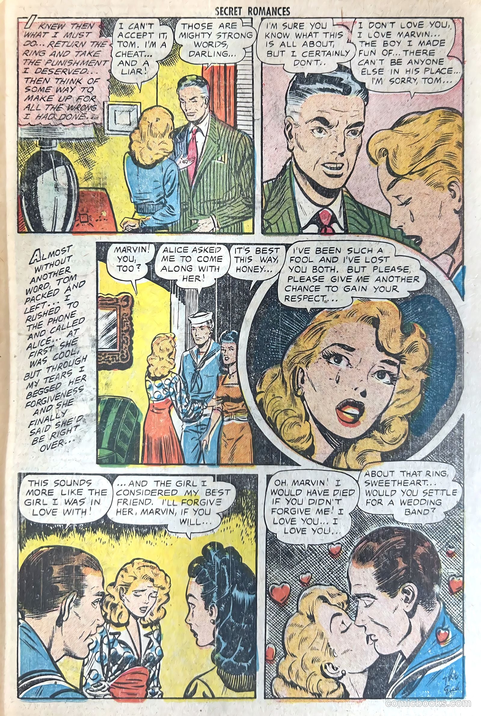 Secret Romances #12 (1953) — page 11 of 36