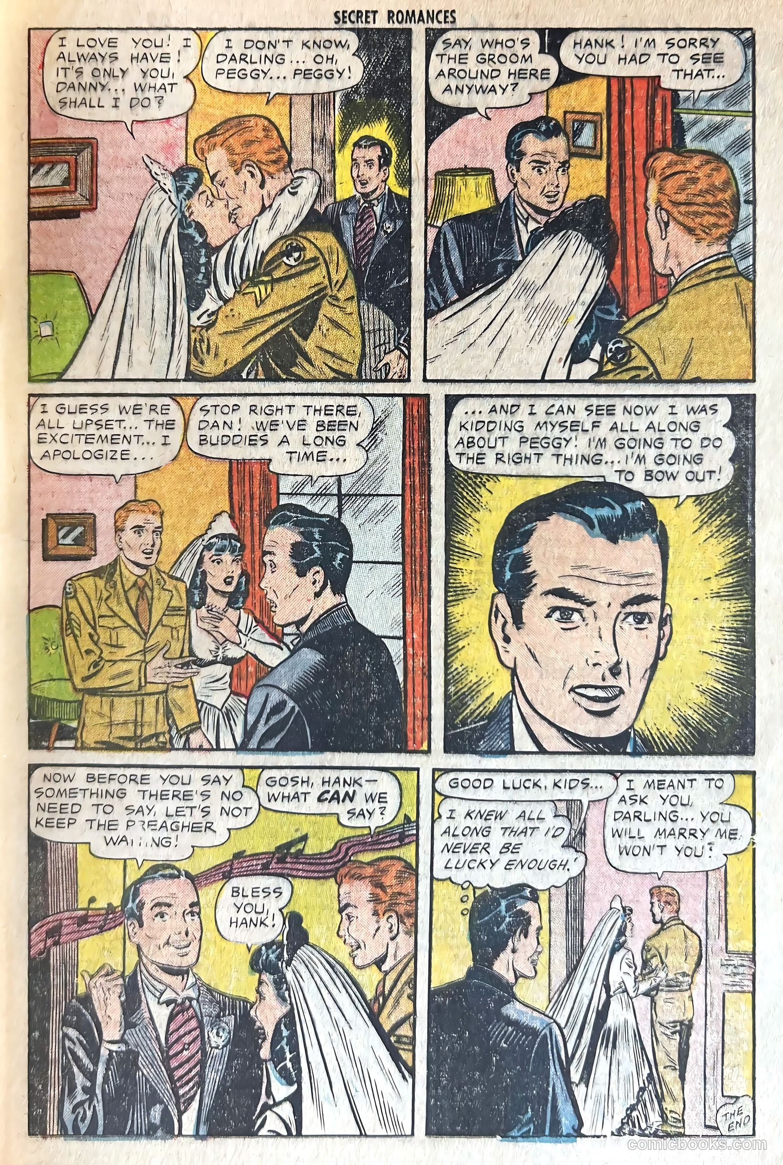 Secret Romances #12 (1953) — page 17 of 36