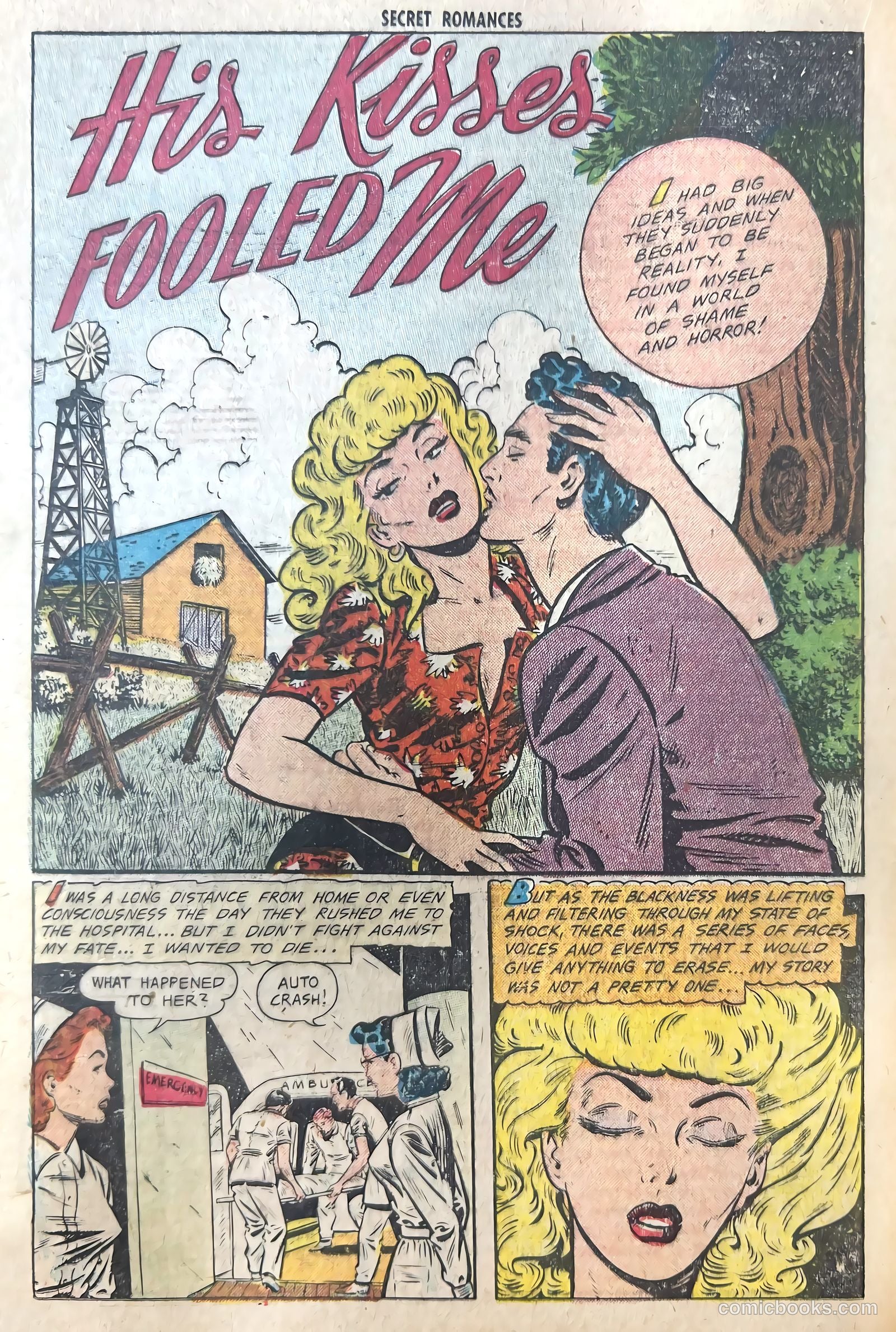 Secret Romances #12 (1953) — page 20 of 36