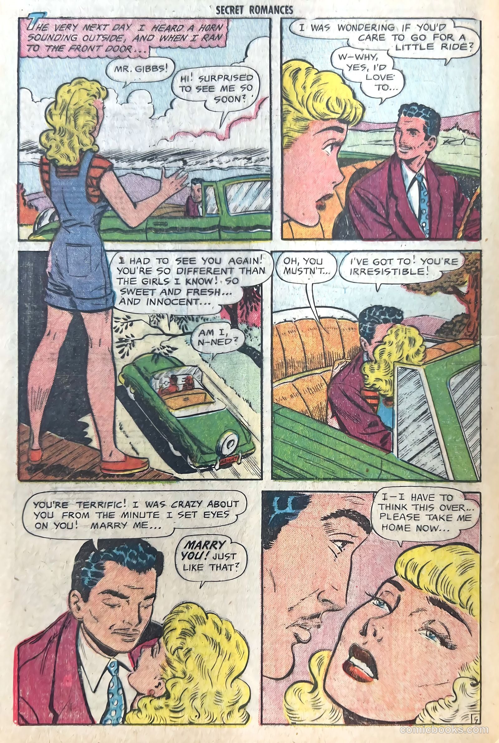 Secret Romances #12 (1953) — page 24 of 36