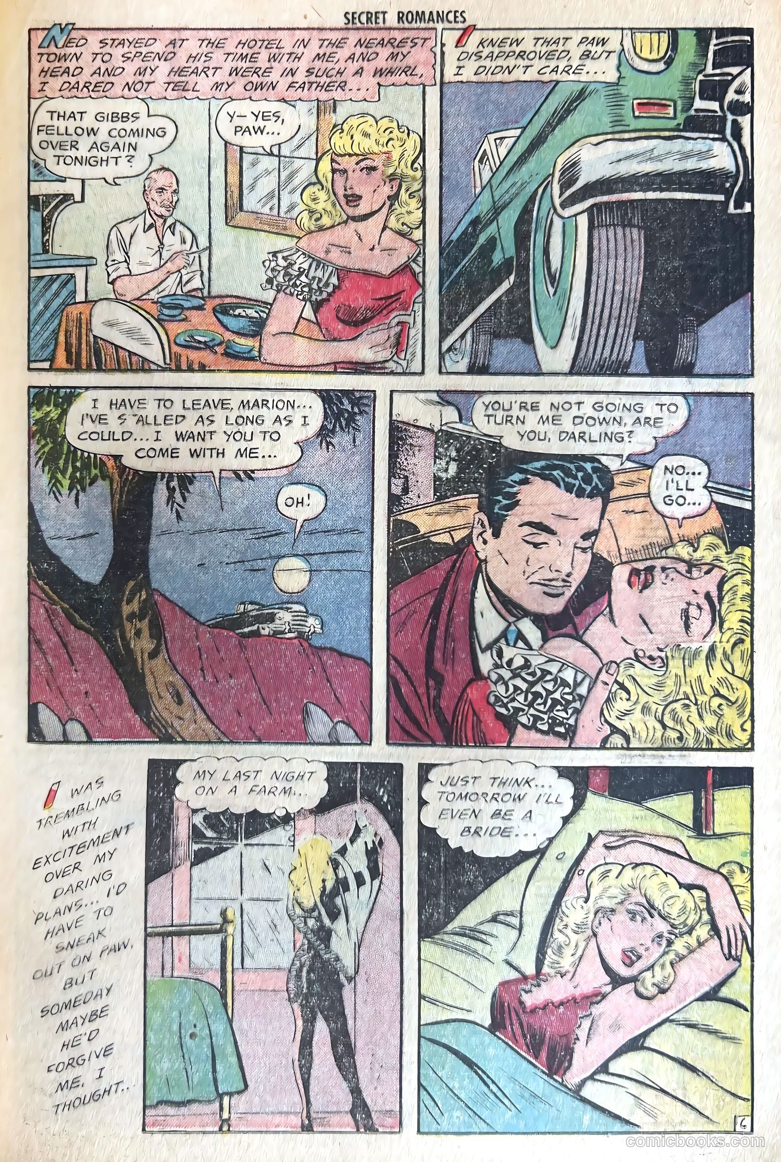 Secret Romances #12 (1953) — page 25 of 36