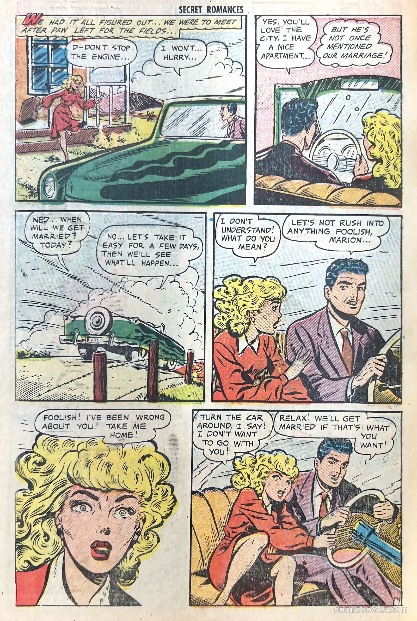 Secret Romances #12 (1953) — page 26 of 36