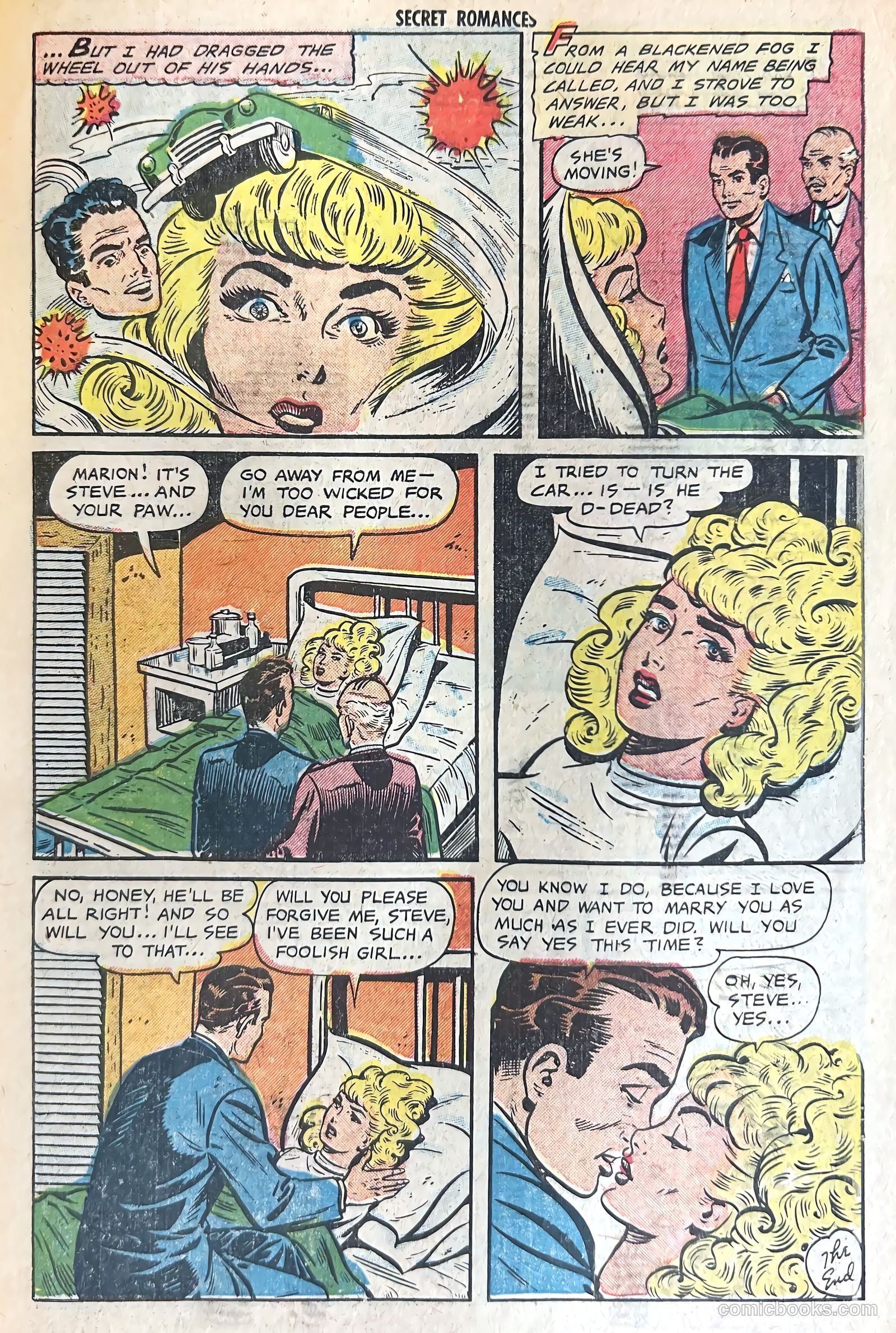 Secret Romances #12 (1953) — page 27 of 36