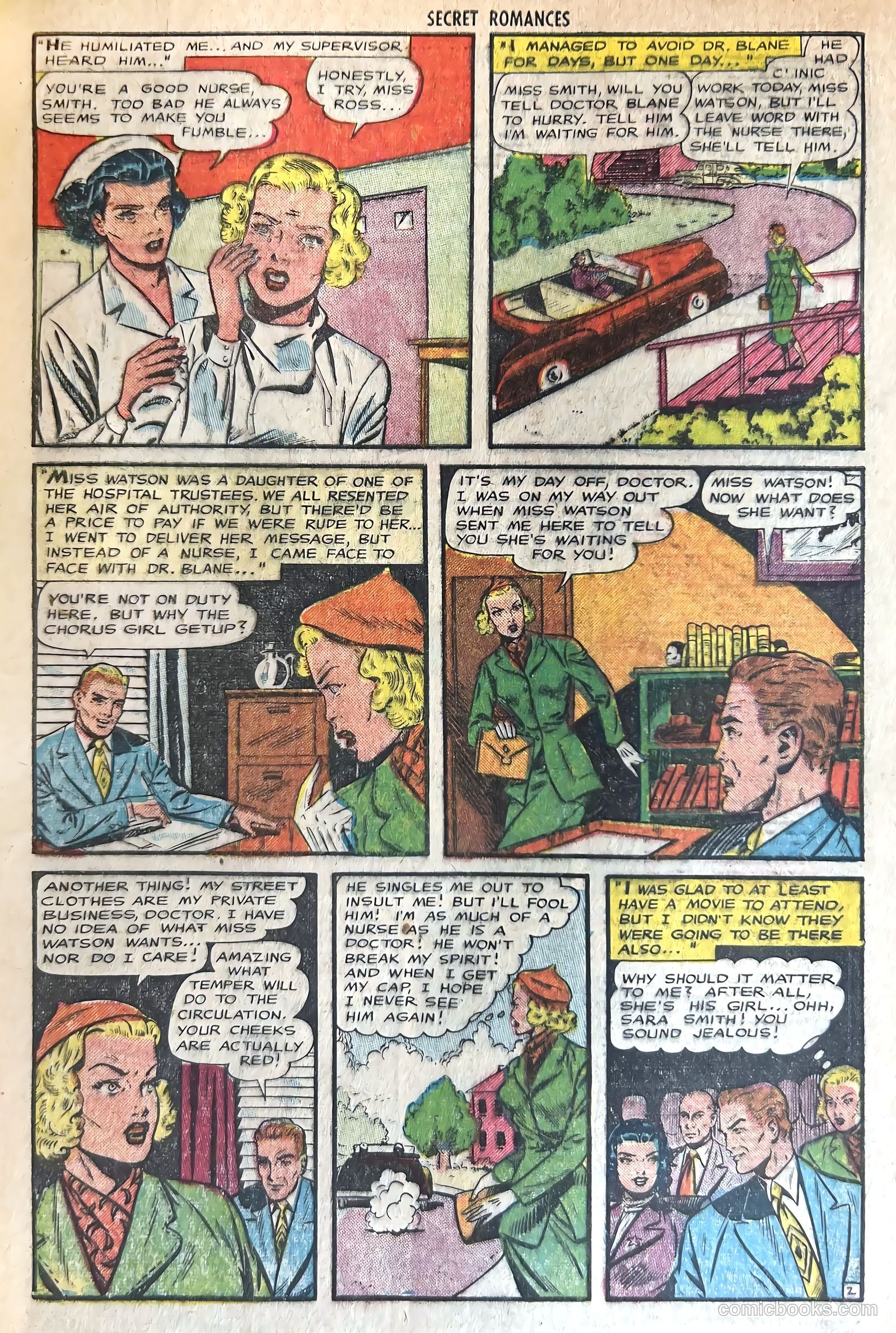 Secret Romances #12 (1953) — page 29 of 36