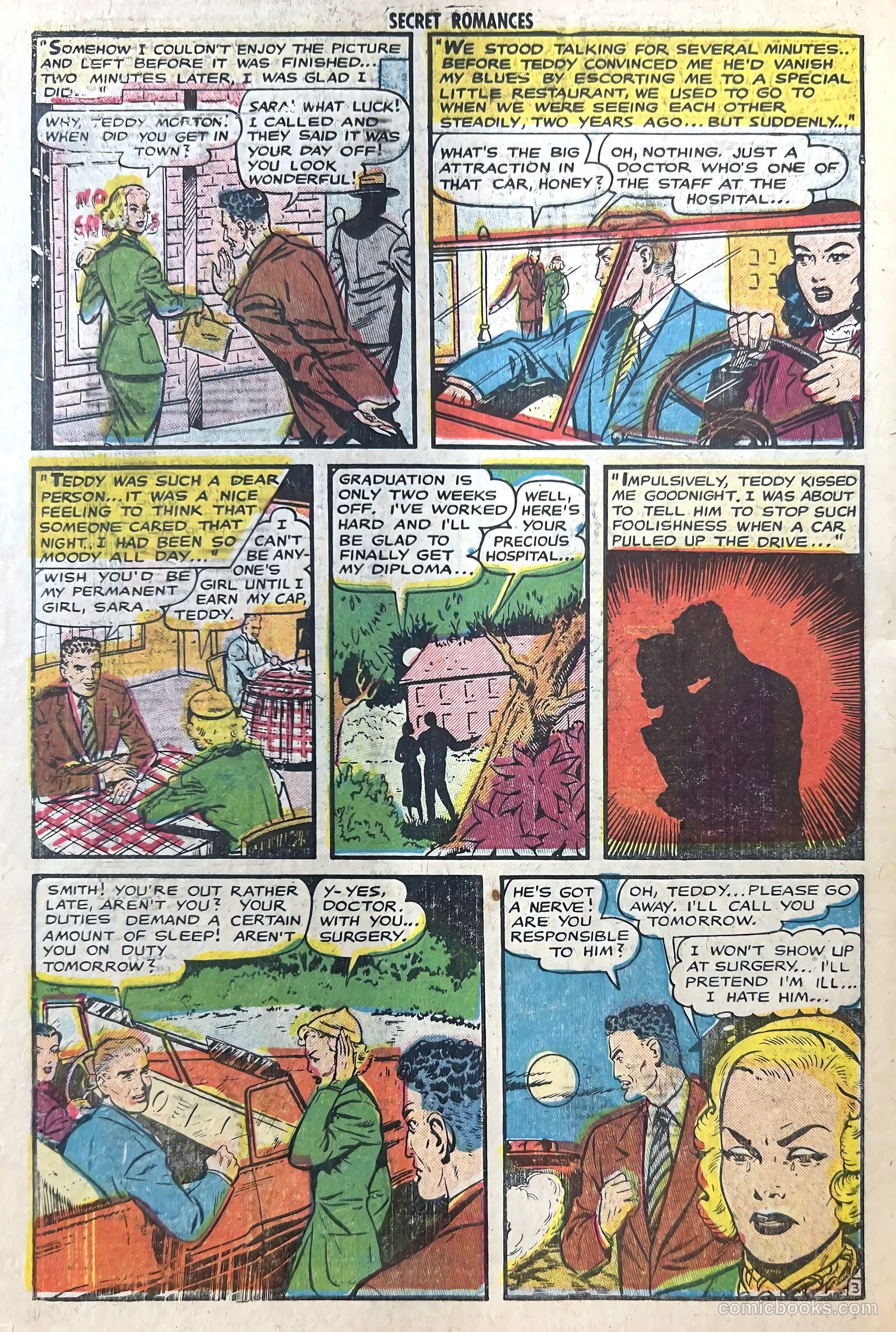 Secret Romances #12 (1953) — page 30 of 36