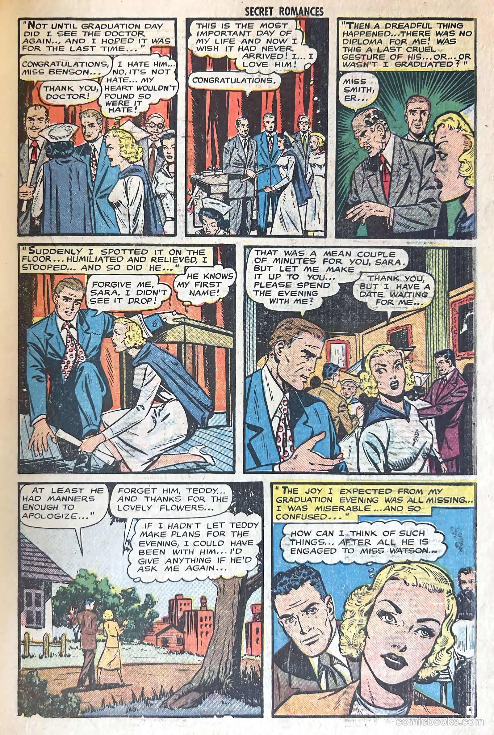 Secret Romances #12 (1953) — page 31 of 36