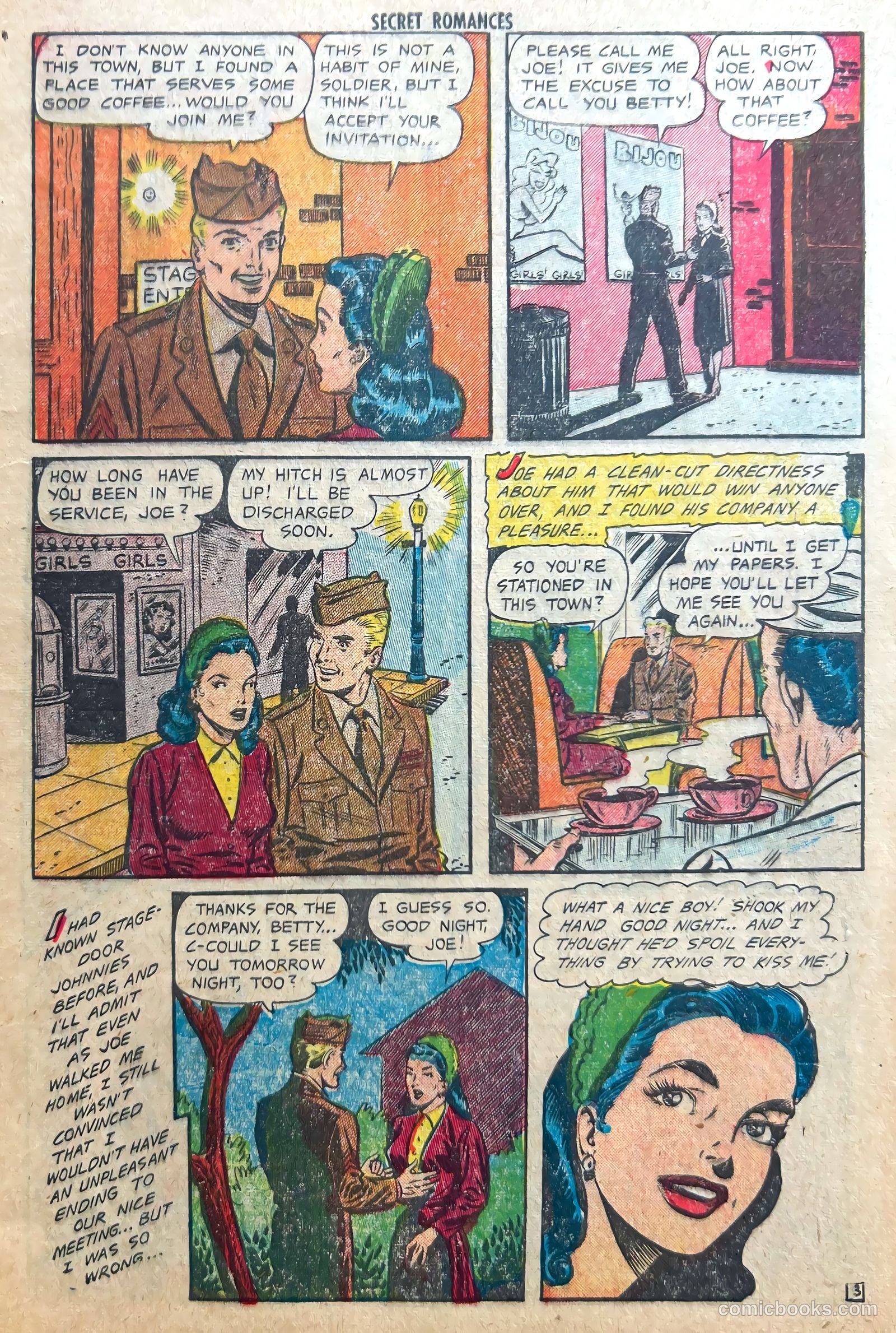 Secret Romances #13 (1953) — page 5 of 37