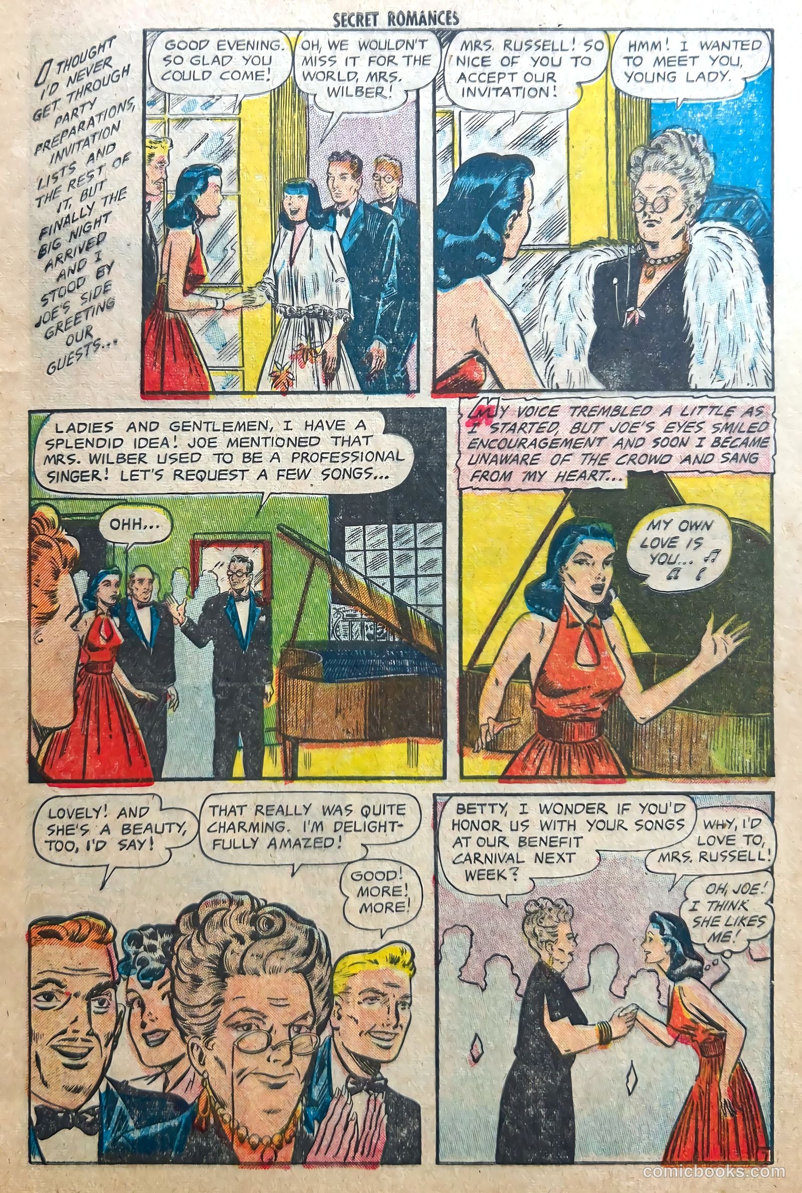 Secret Romances #13 (1953) — page 9 of 37
