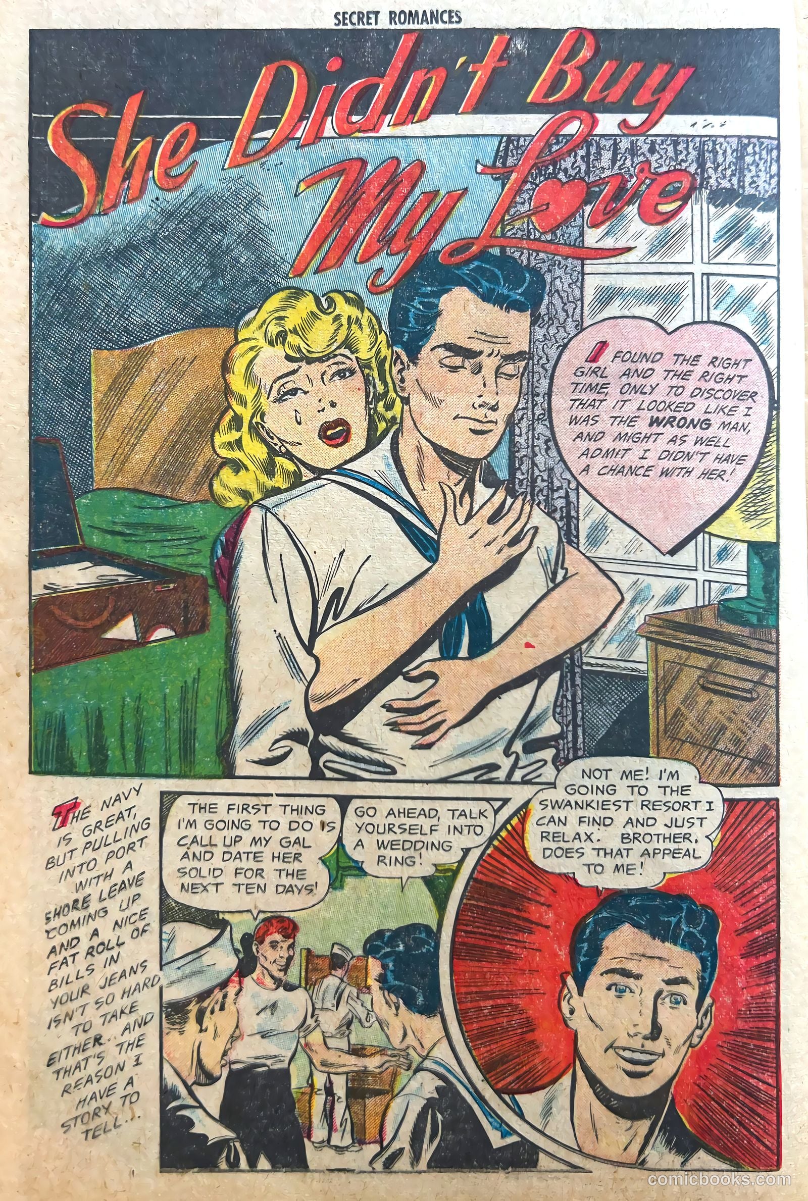 Secret Romances #13 (1953) — page 12 of 37