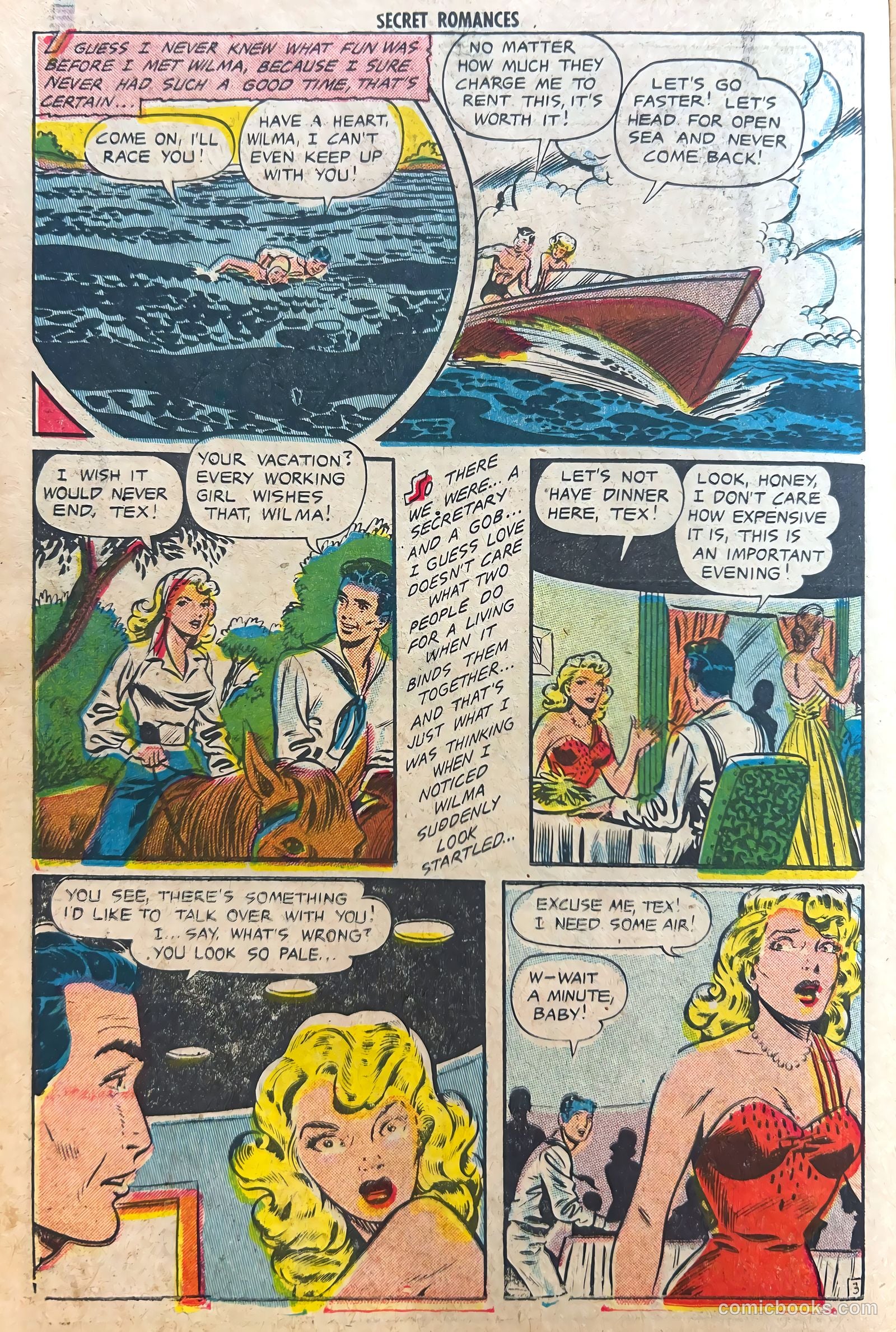 Secret Romances #13 (1953) — page 14 of 37