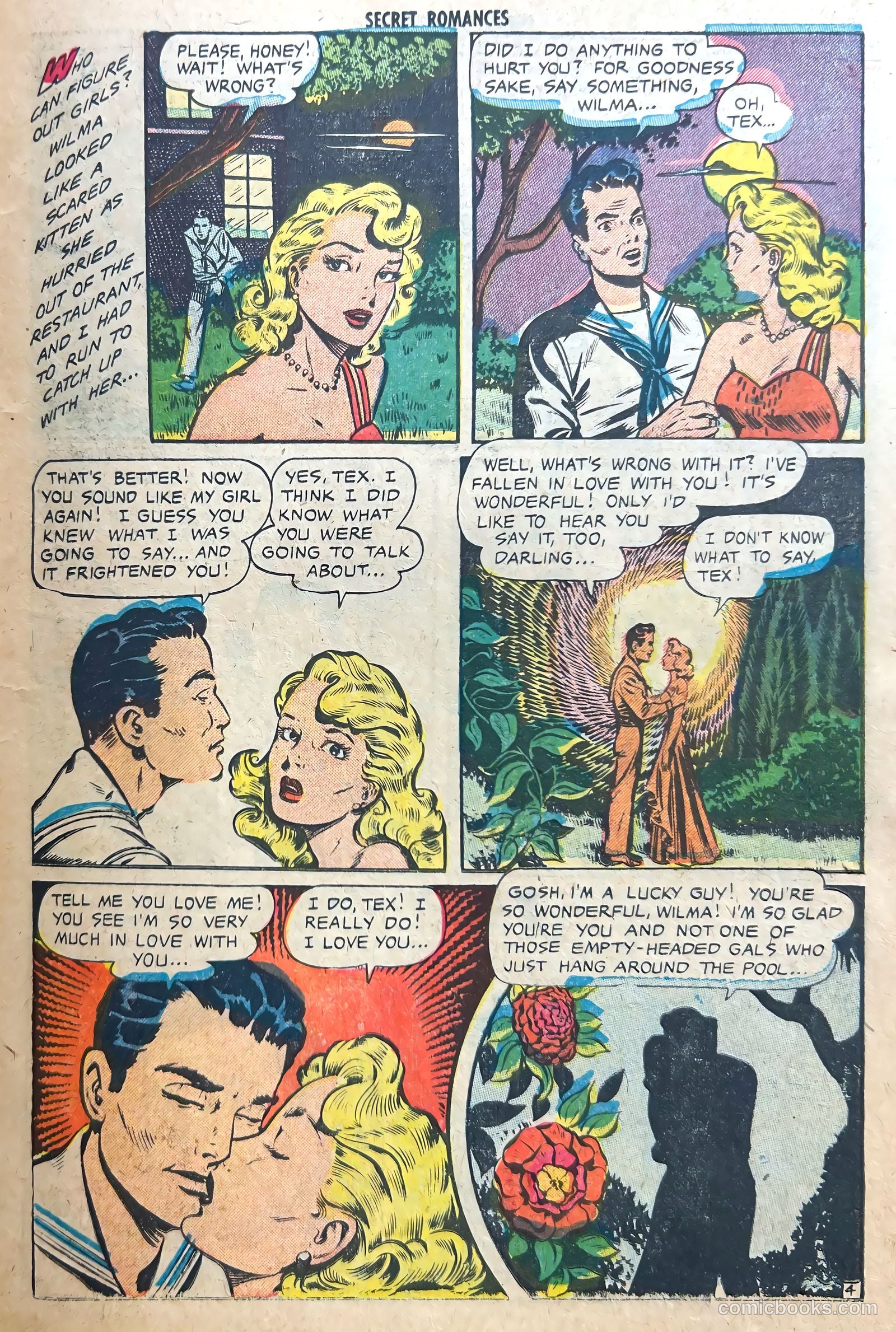 Secret Romances #13 (1953) — page 15 of 37