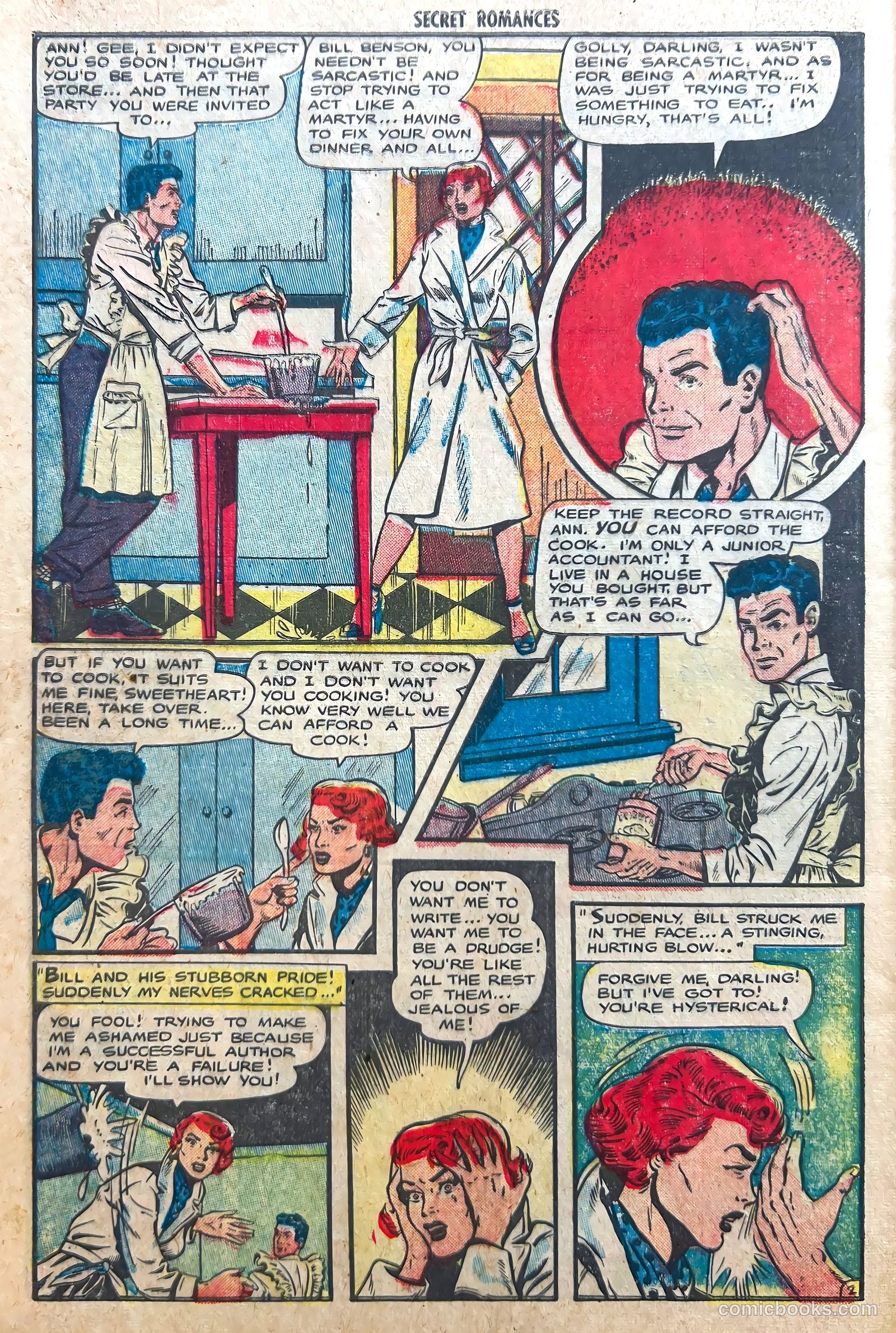 Secret Romances #13 (1953) — page 28 of 37