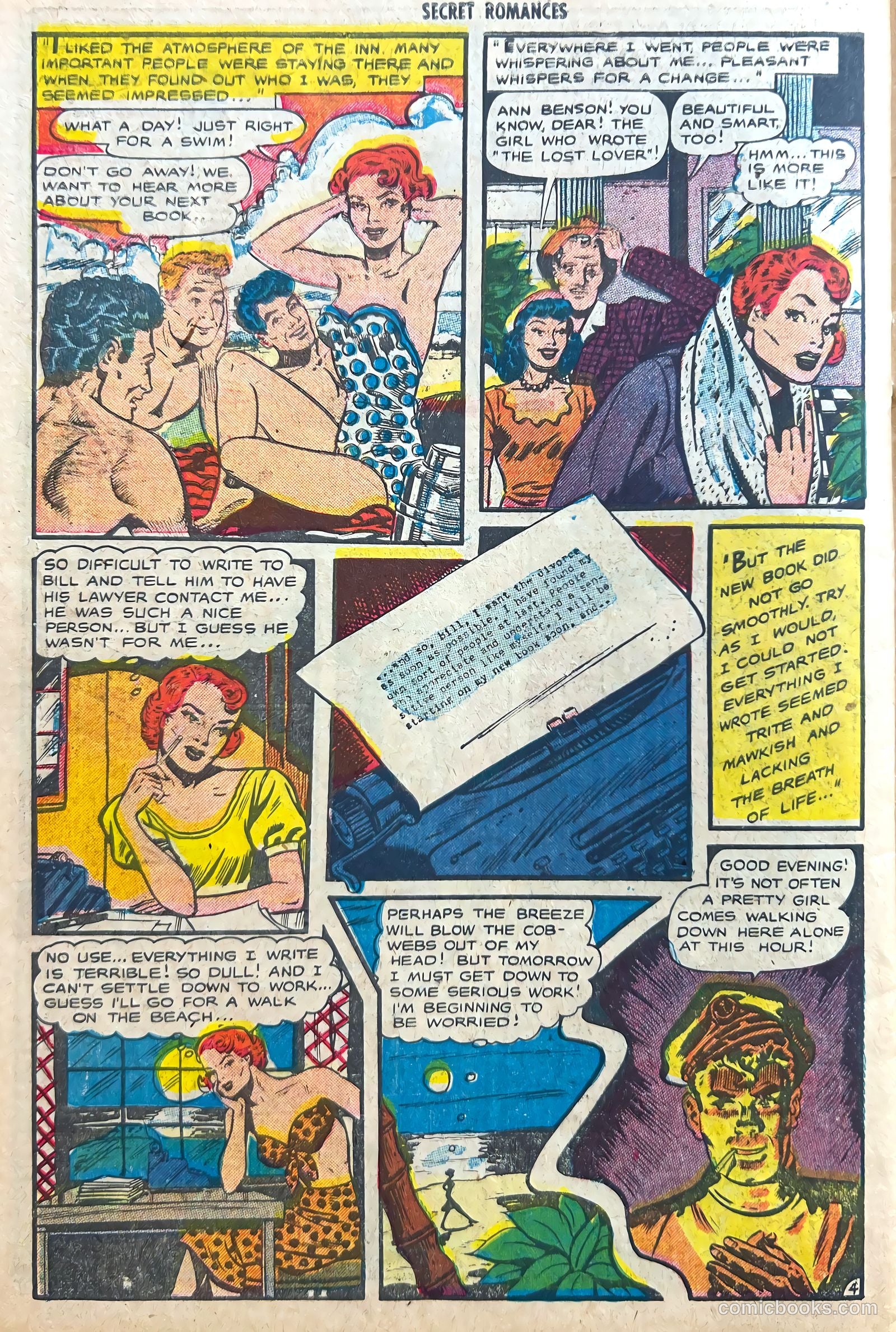 Secret Romances #13 (1953) — page 30 of 37
