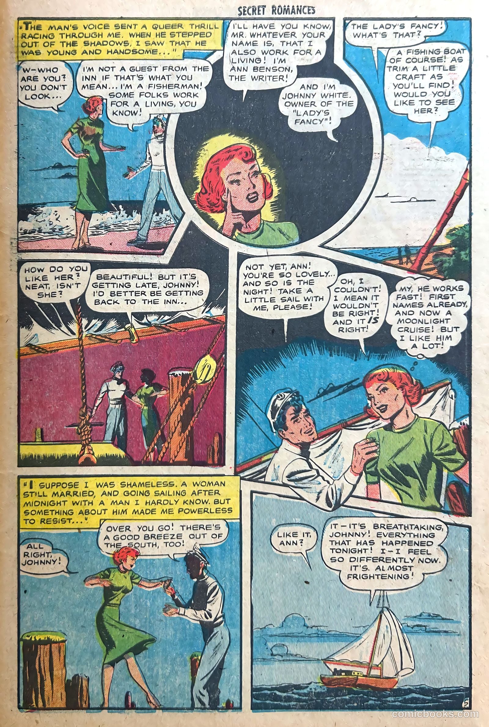 Secret Romances #13 (1953) — page 31 of 37