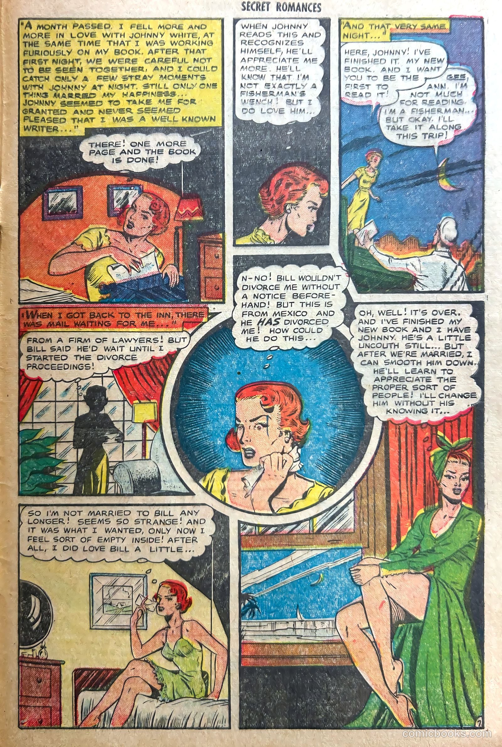Secret Romances #13 (1953) — page 33 of 37