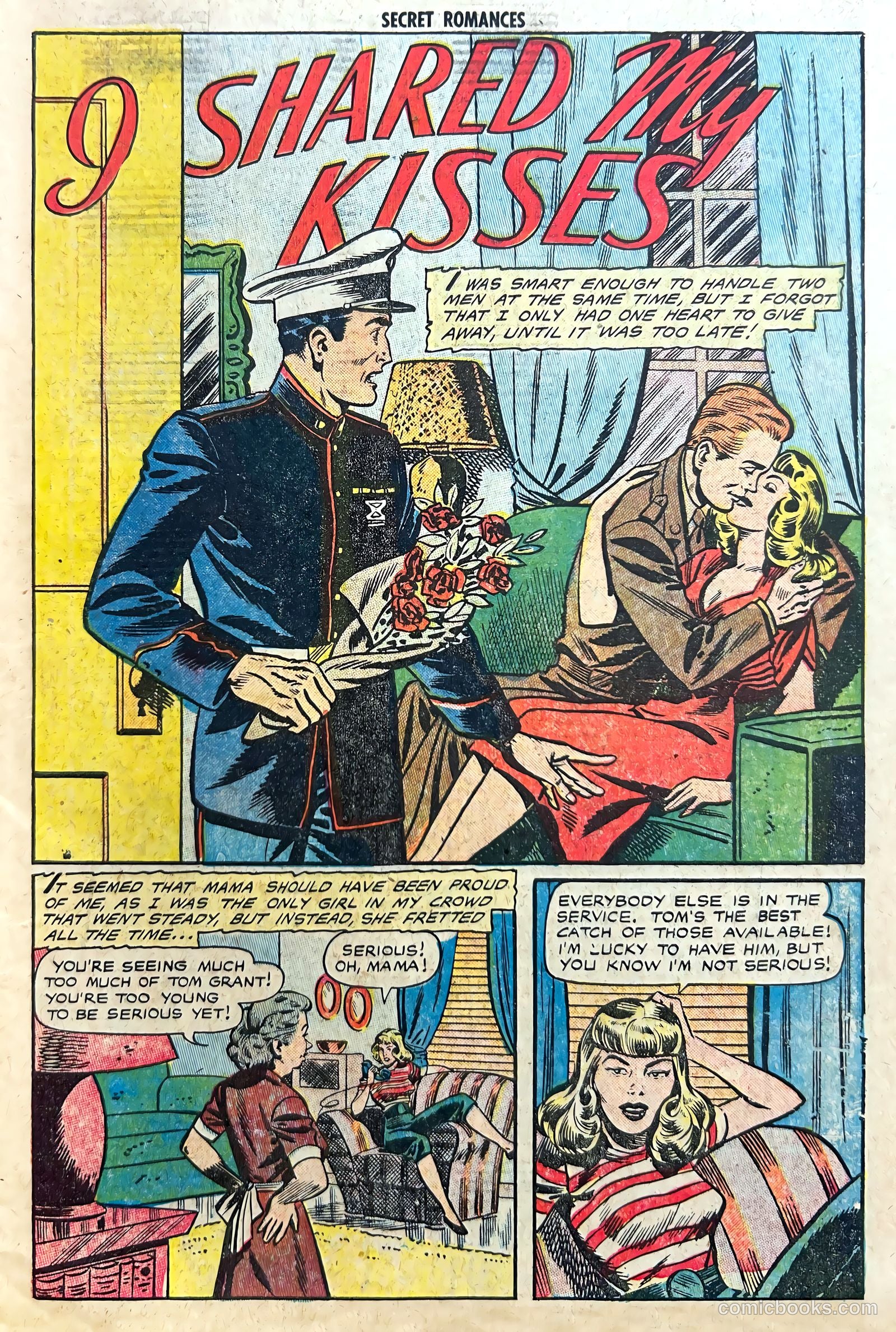 Secret Romances #16 (1953) — page 3 of 36