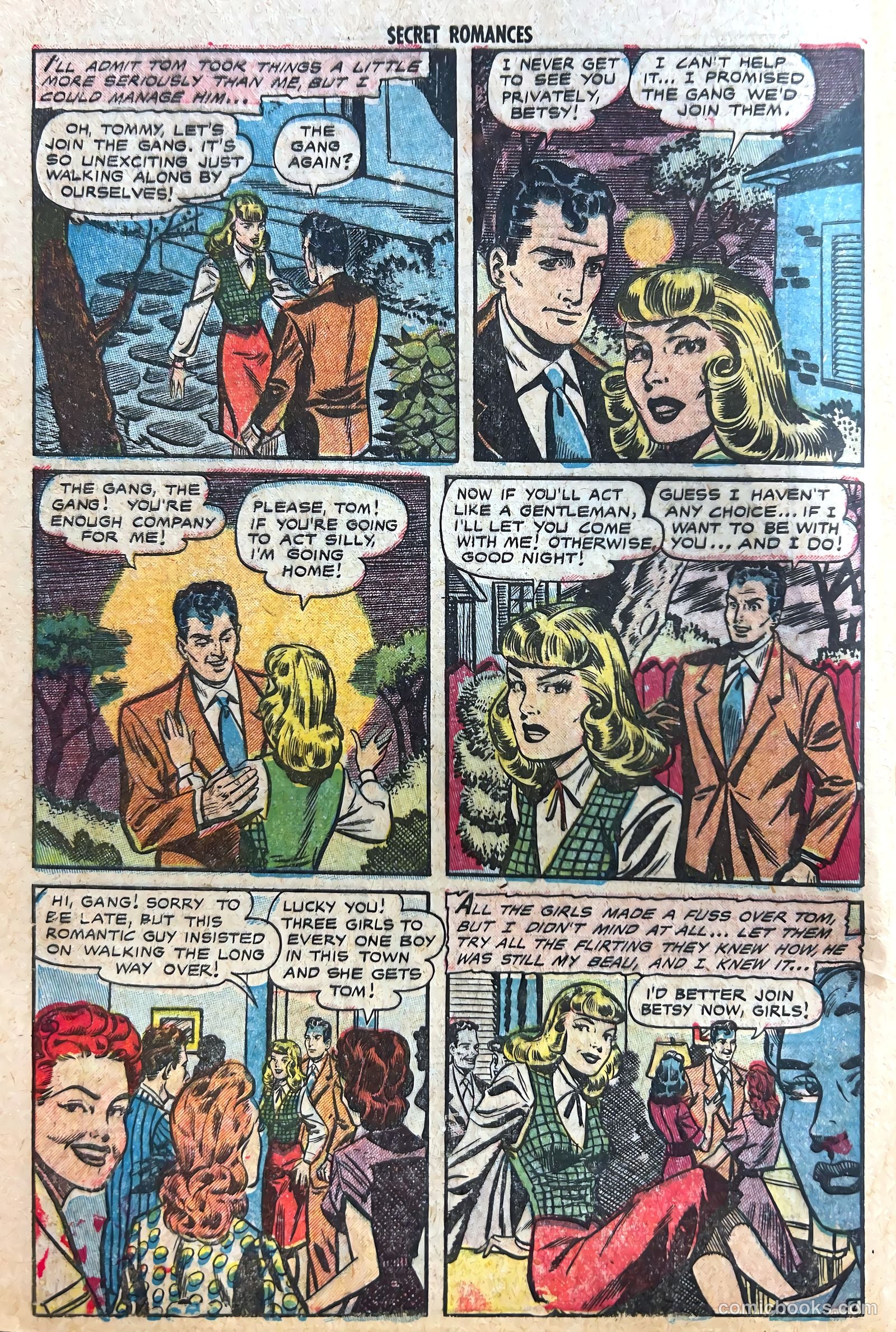 Secret Romances #16 (1953) — page 4 of 36