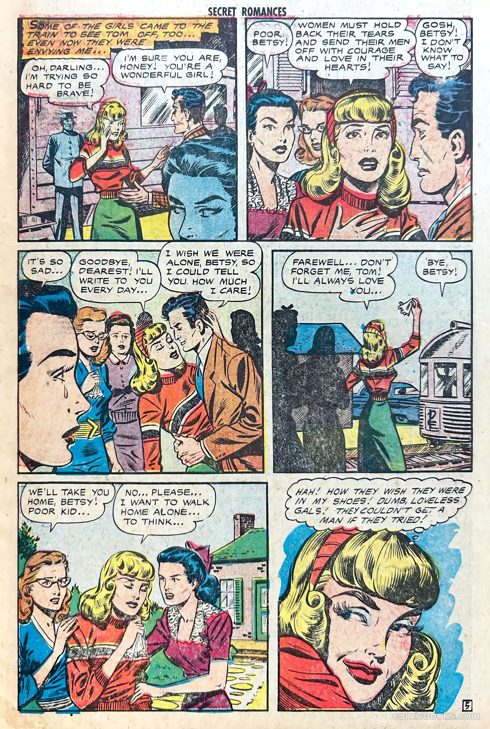 Secret Romances #16 (1953) — page 7 of 36