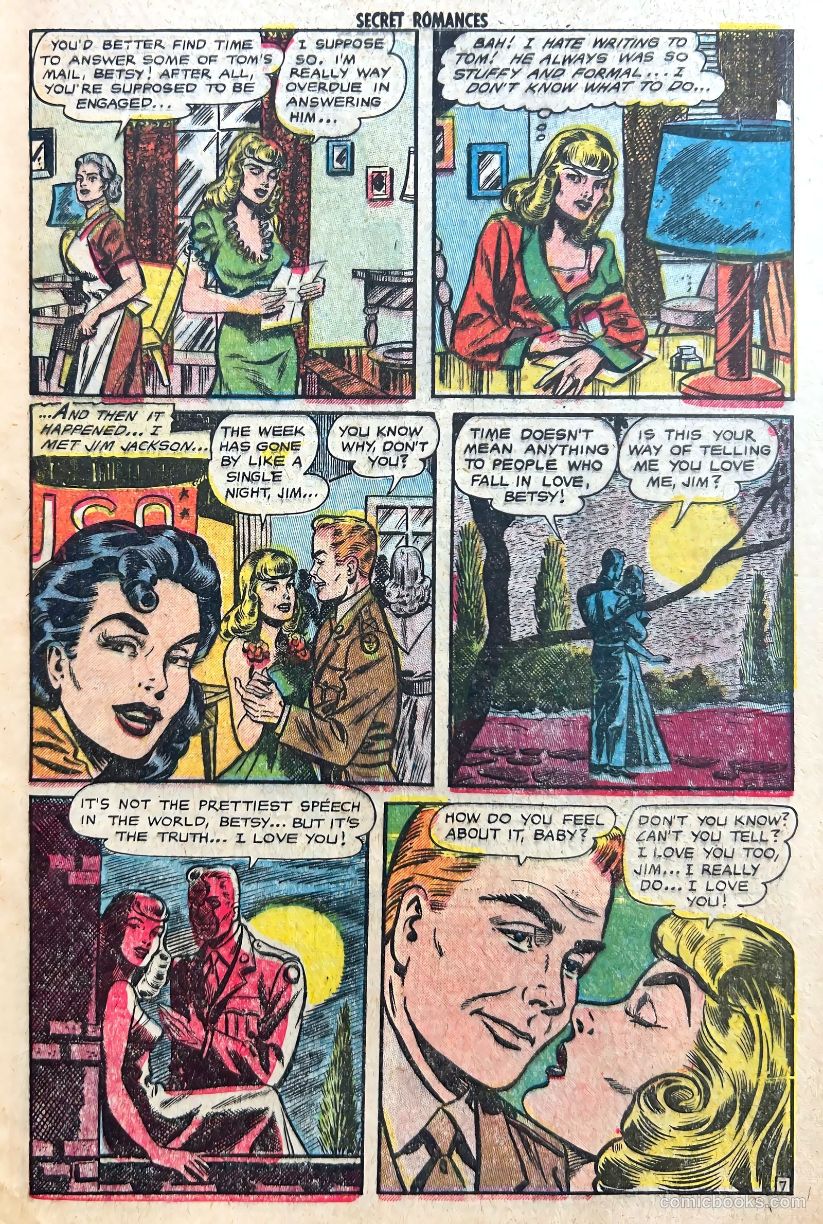 Secret Romances #16 (1953) — page 9 of 36