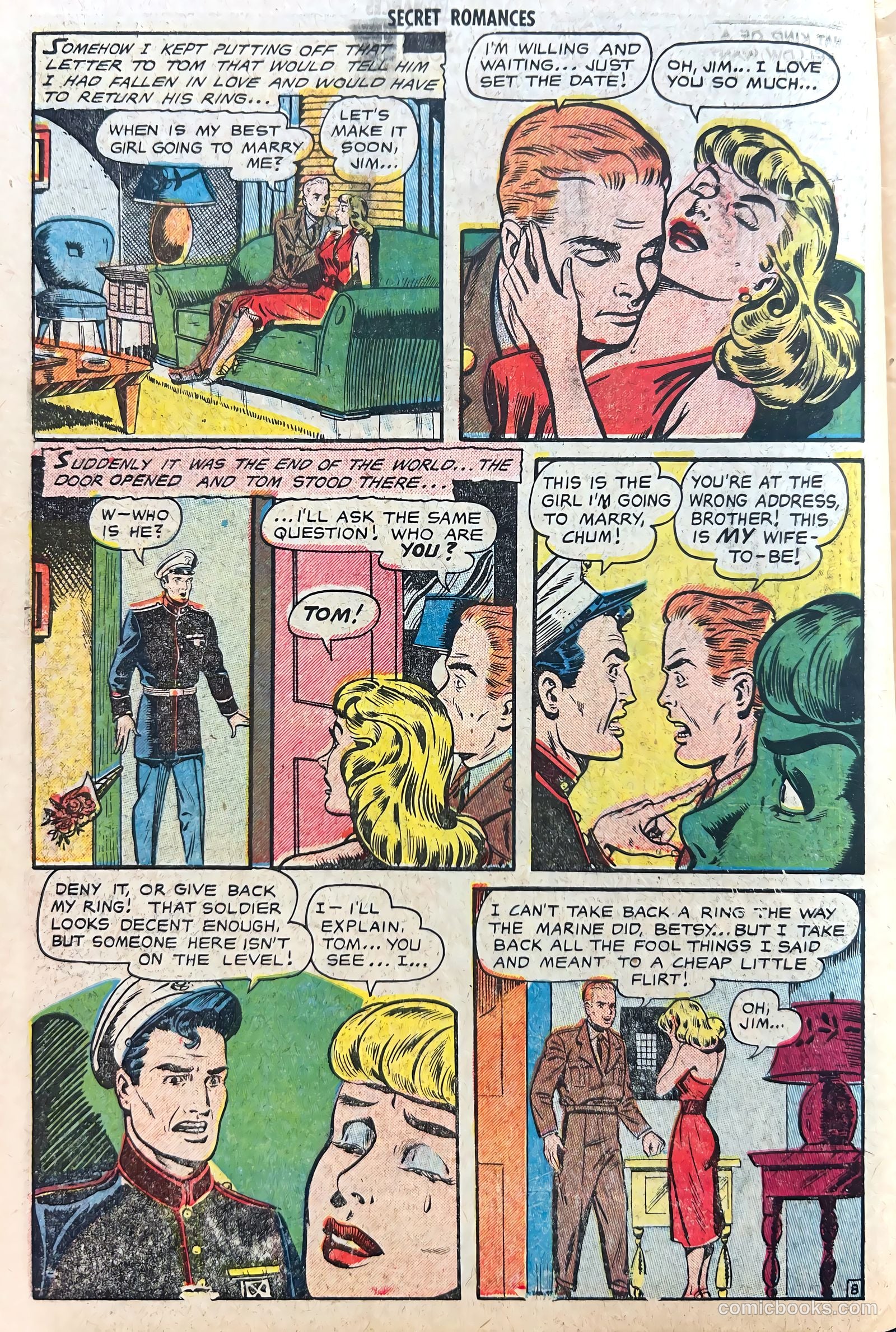 Secret Romances #16 (1953) — page 10 of 36