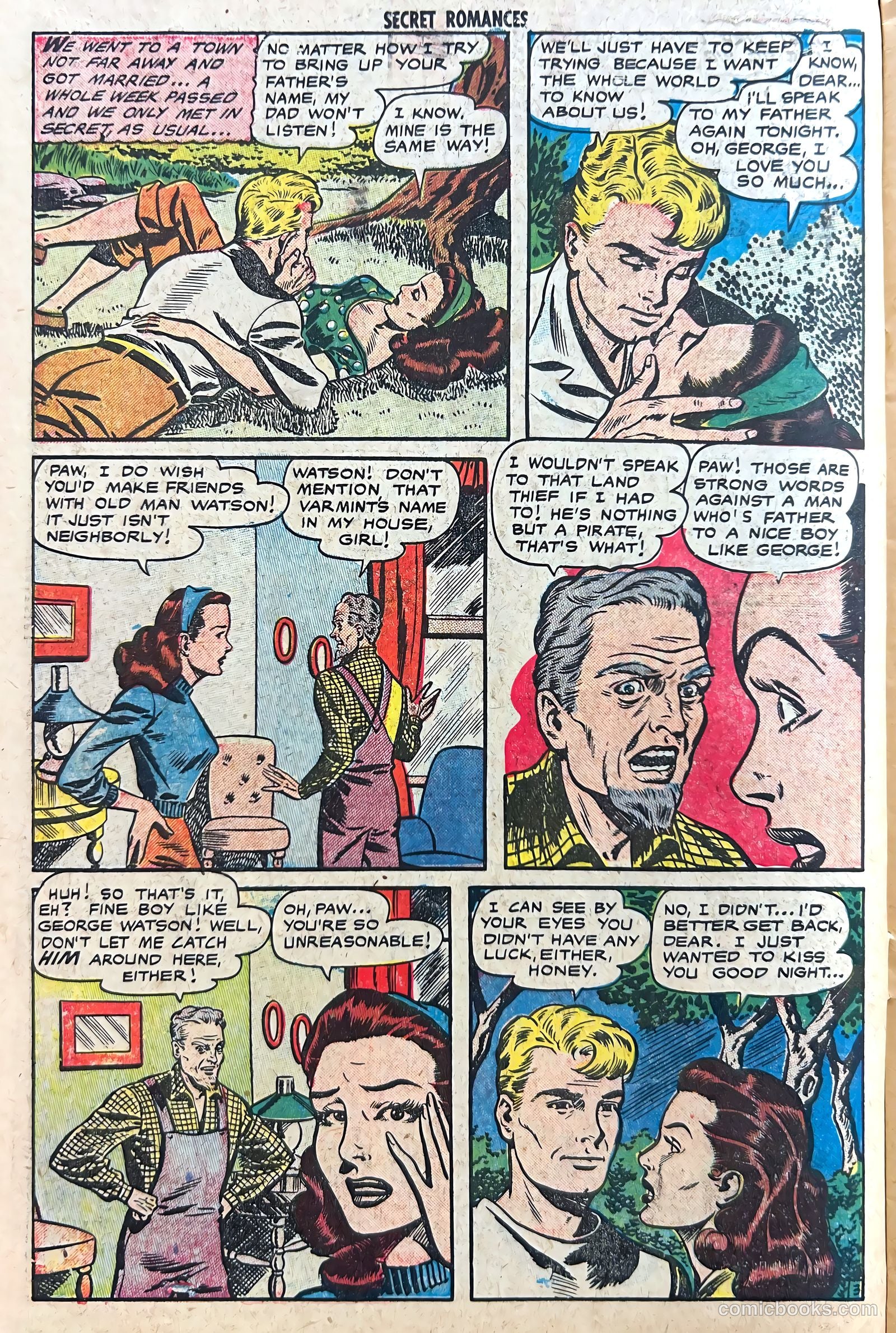 Secret Romances #16 (1953) — page 14 of 36