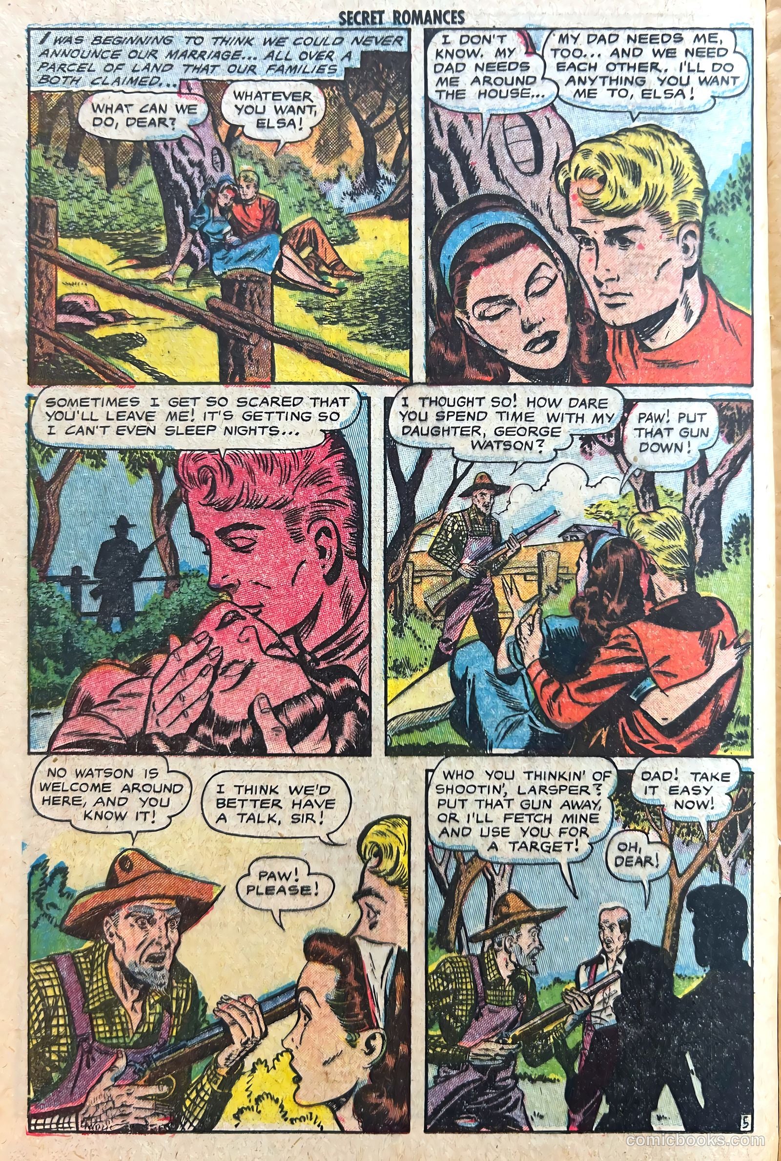 Secret Romances #16 (1953) — page 16 of 36