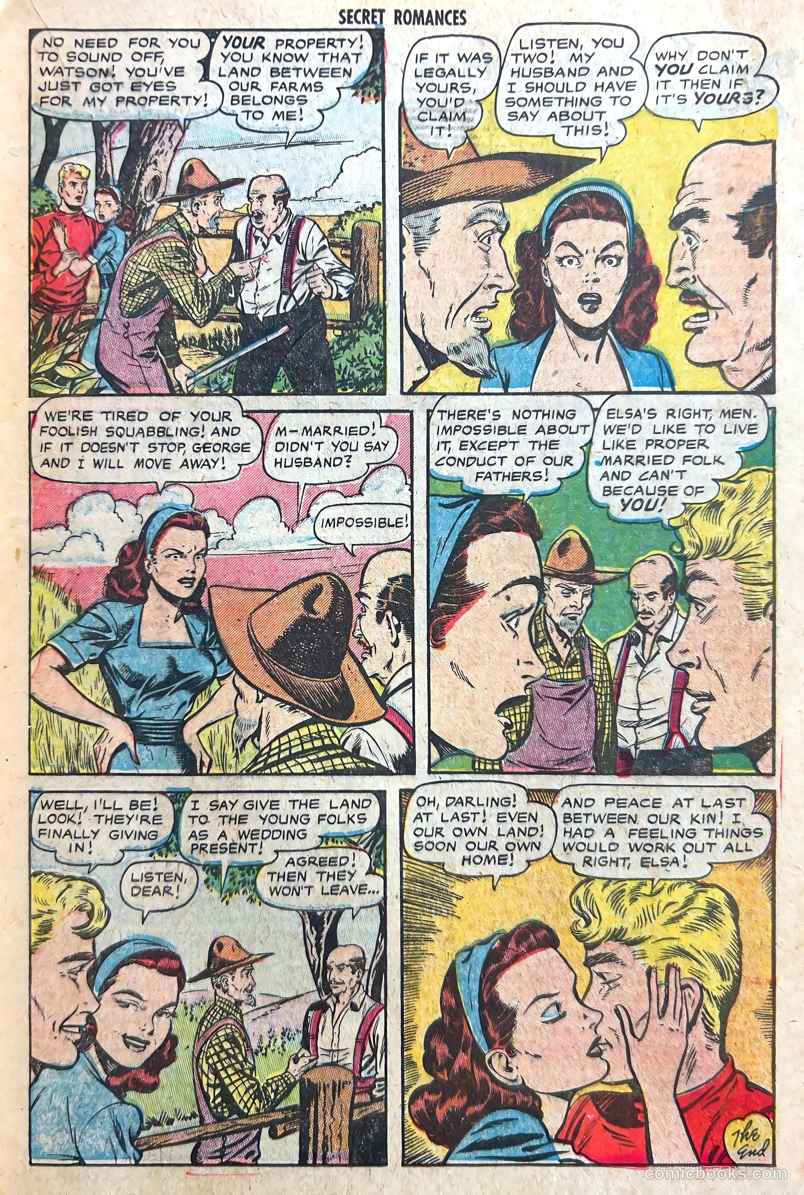 Secret Romances #16 (1953) — page 17 of 36