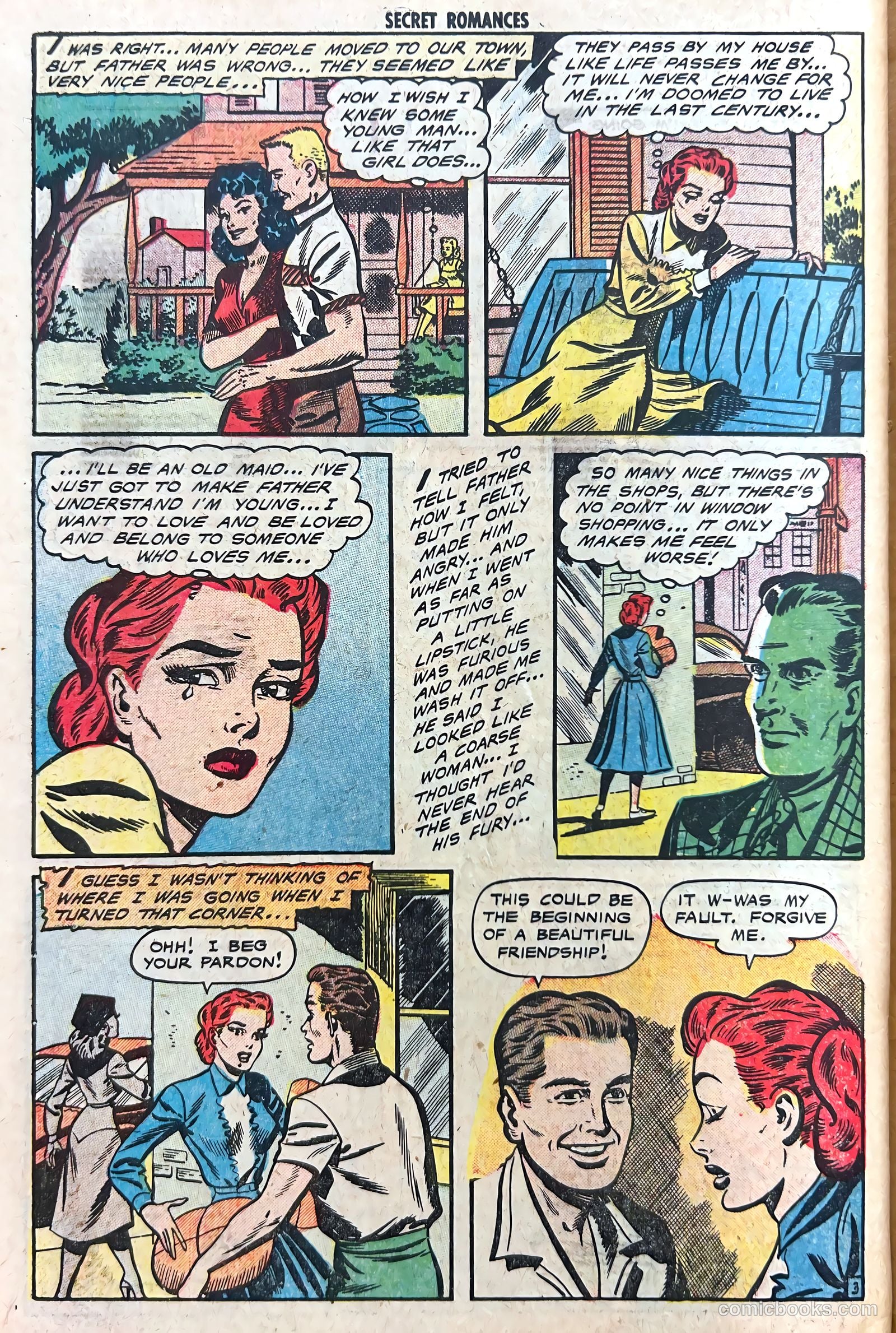 Secret Romances #16 (1953) — page 22 of 36