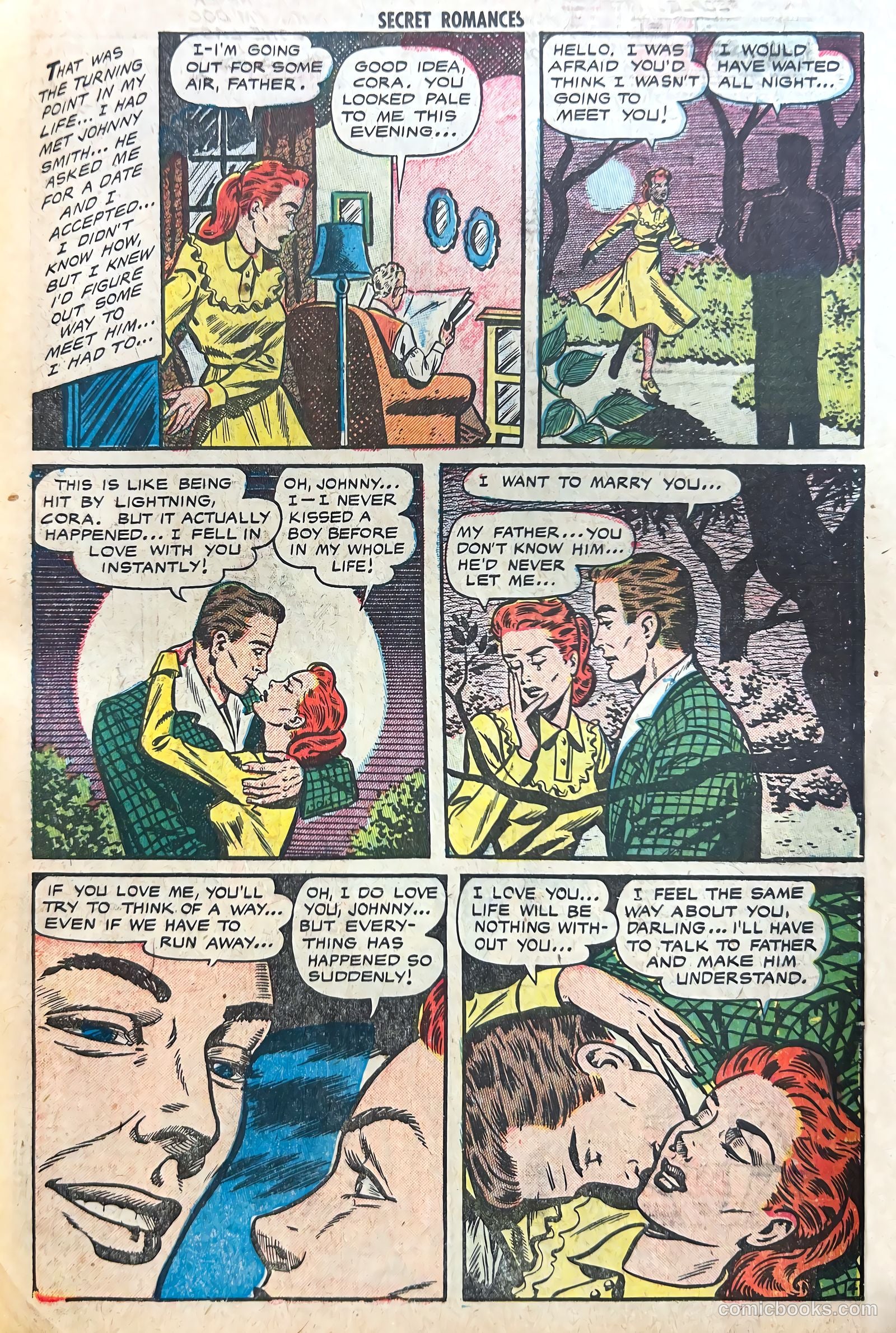 Secret Romances #16 (1953) — page 23 of 36
