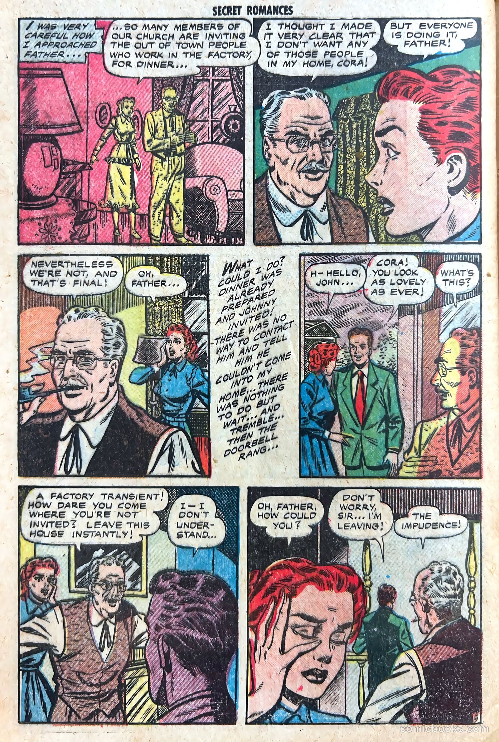 Secret Romances #16 (1953) — page 24 of 36