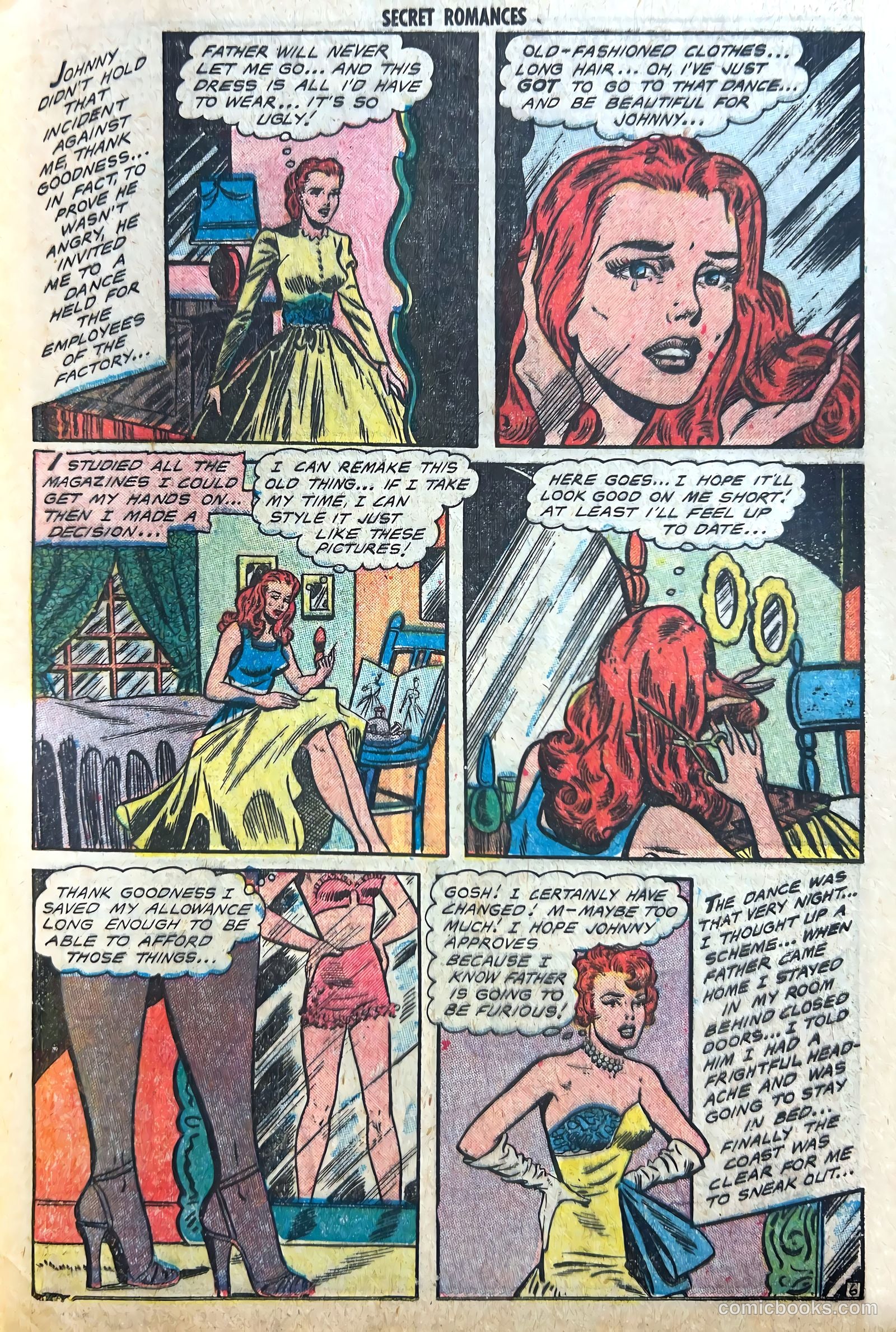 Secret Romances #16 (1953) — page 25 of 36