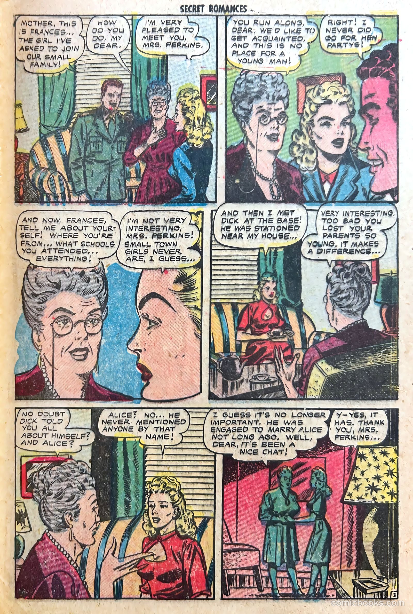 Secret Romances #16 (1953) — page 29 of 36
