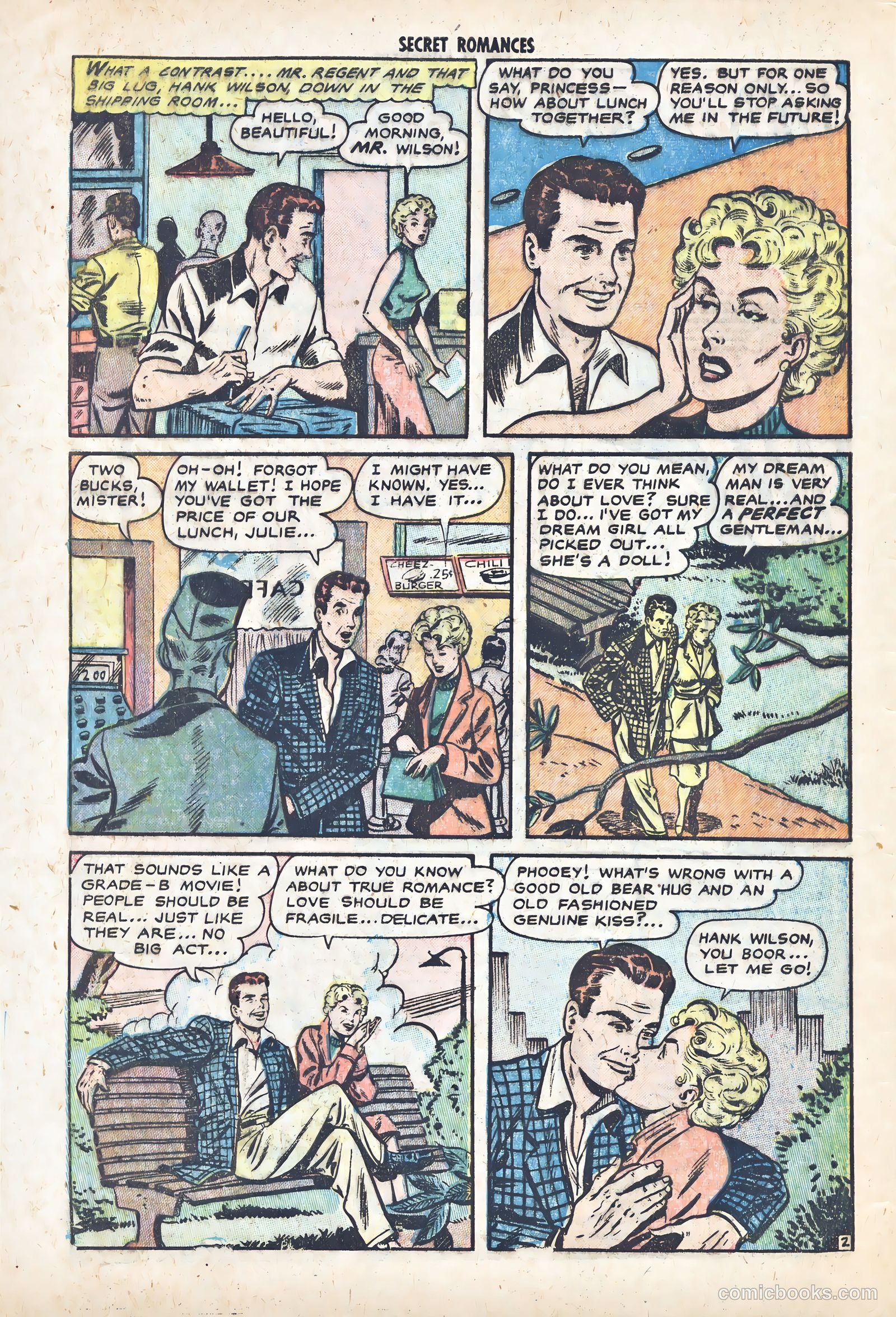 Secret Romances #17 (1953) — page 4 of 36