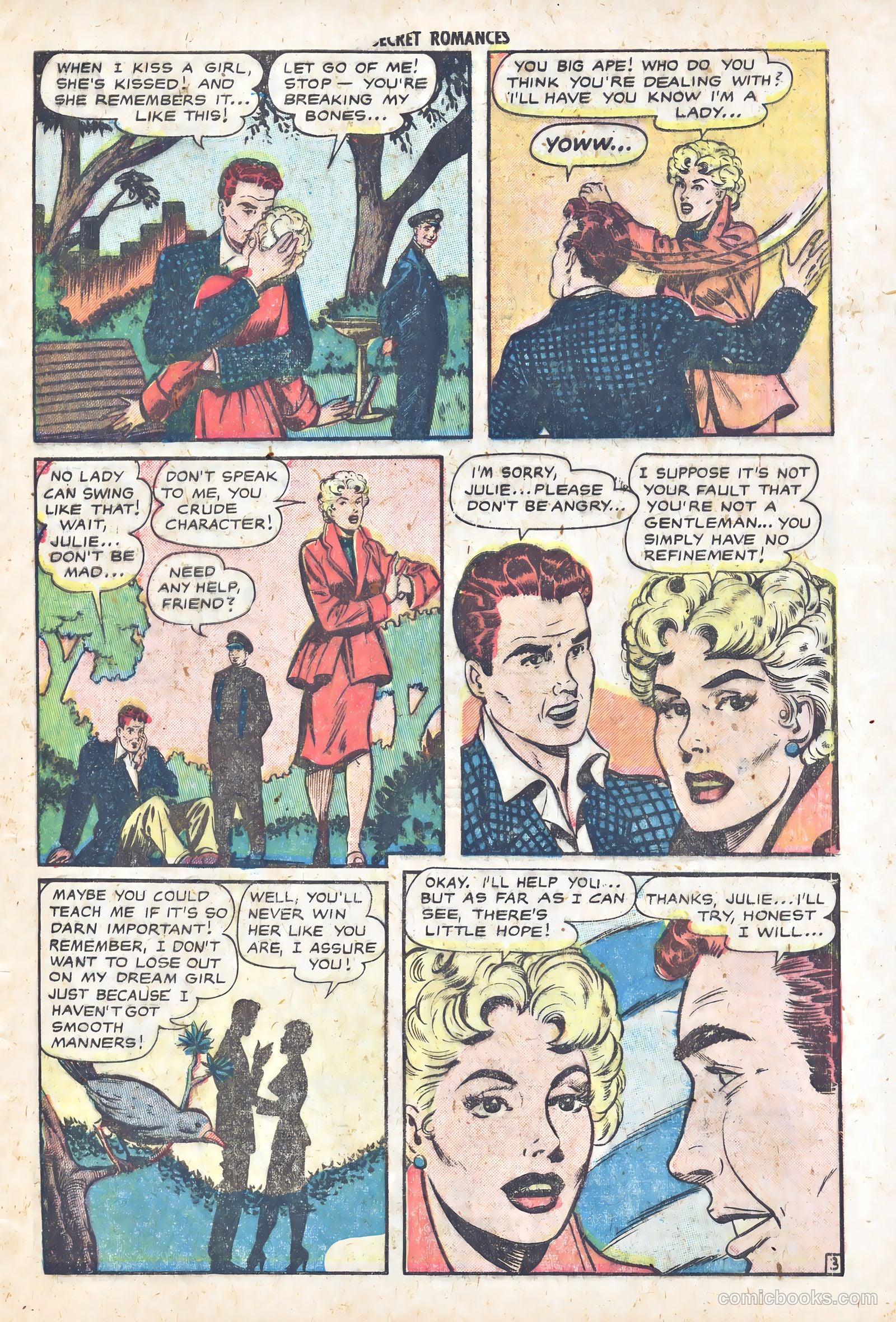 Secret Romances #17 (1953) — page 5 of 36