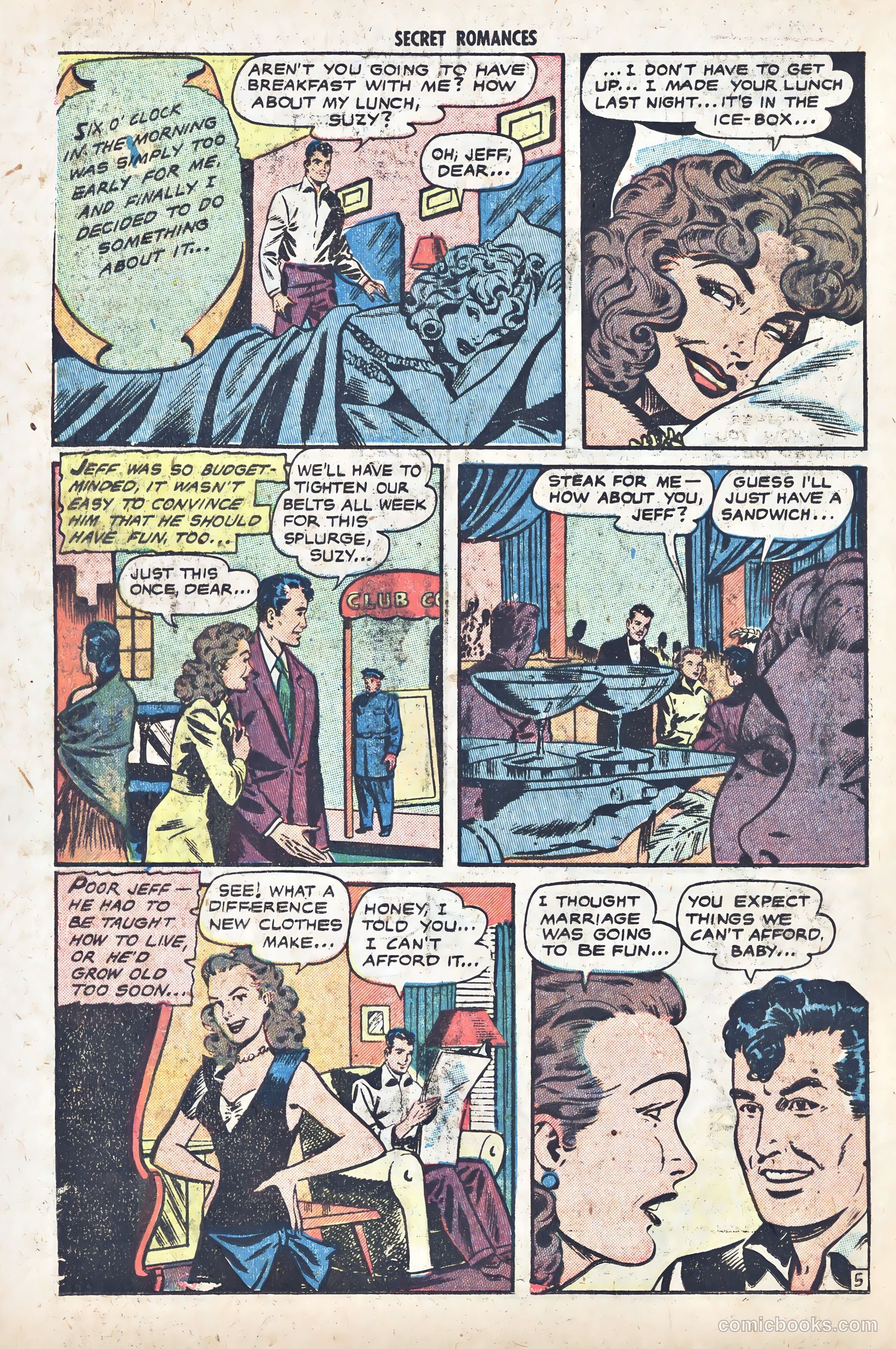 Secret Romances #17 (1953) — page 14 of 36