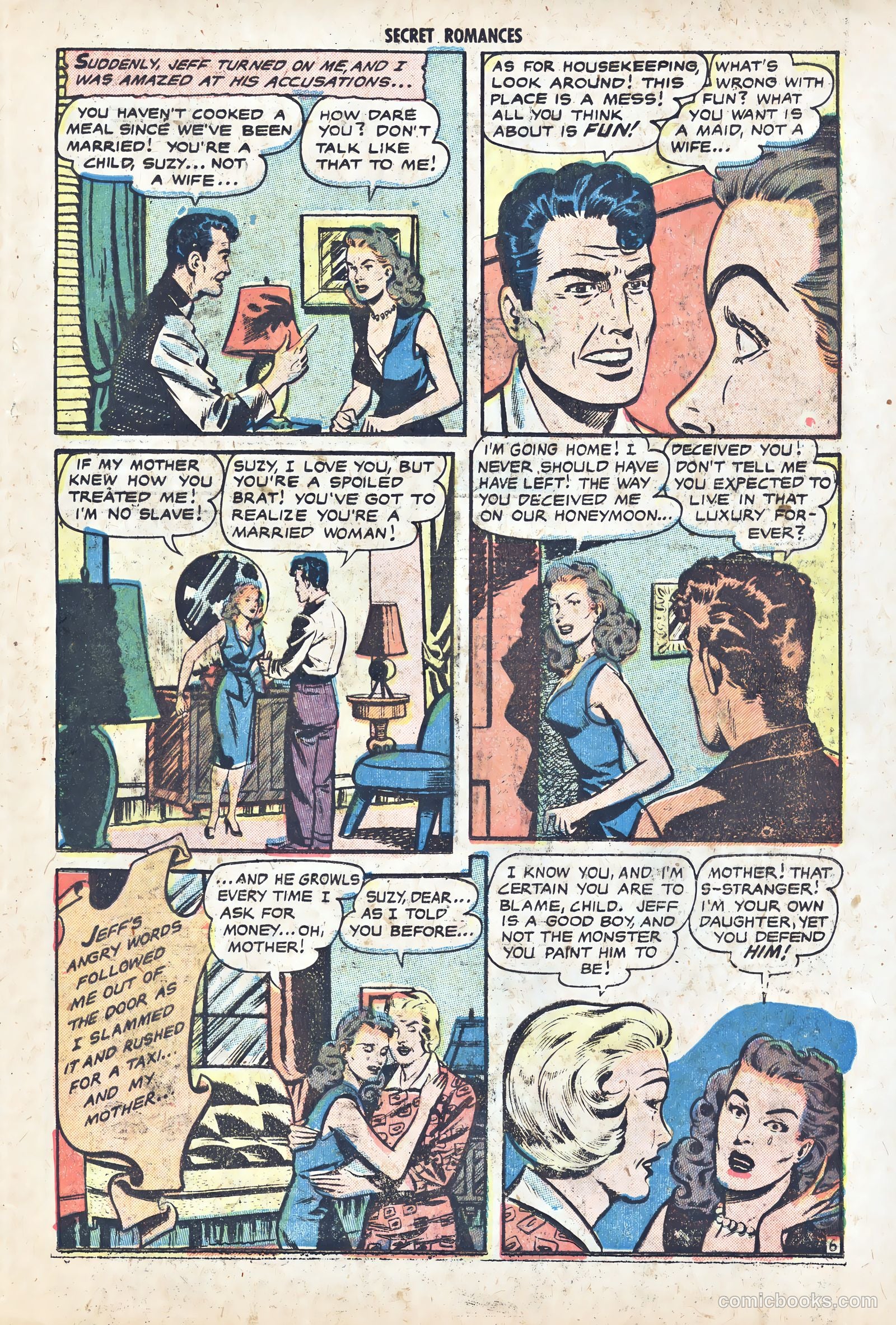 Secret Romances #17 (1953) — page 15 of 36
