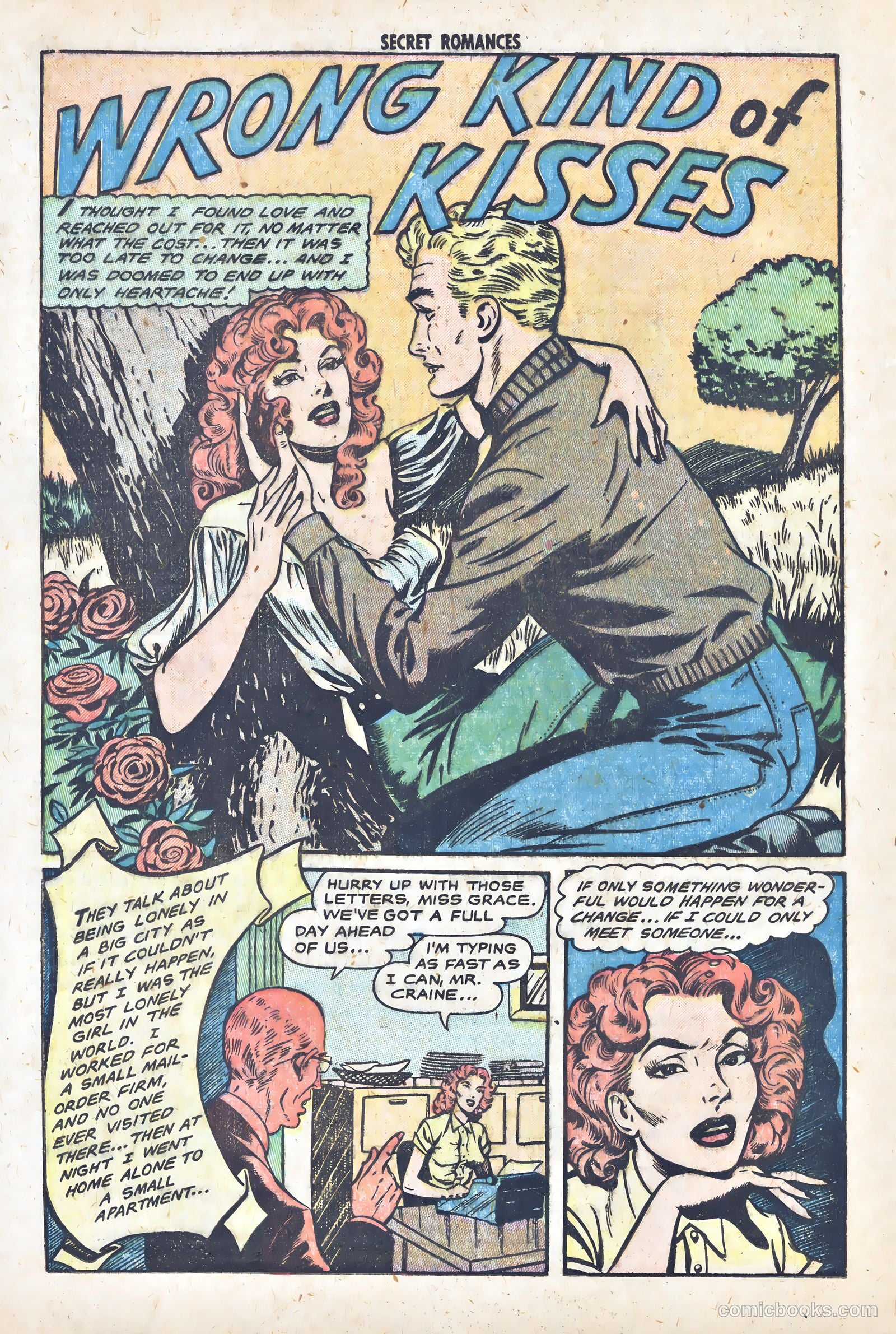 Secret Romances #17 (1953) — page 20 of 36