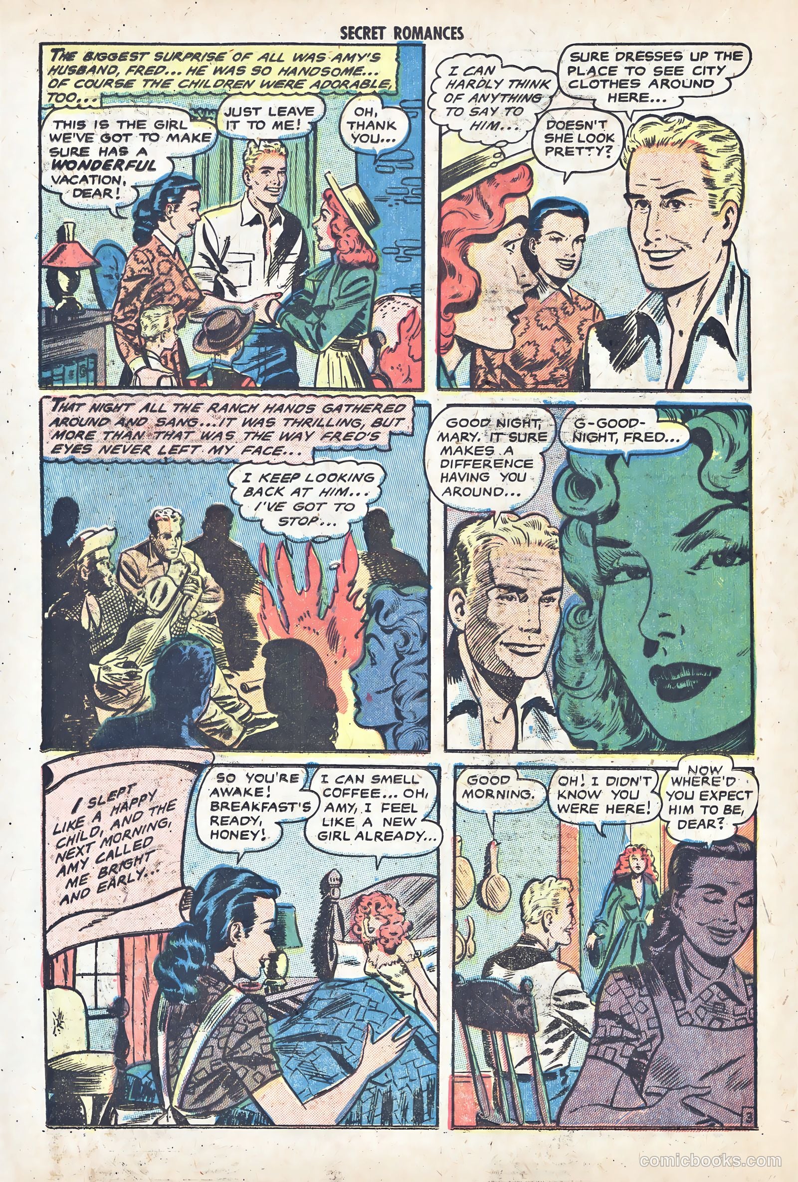 Secret Romances #17 (1953) — page 22 of 36
