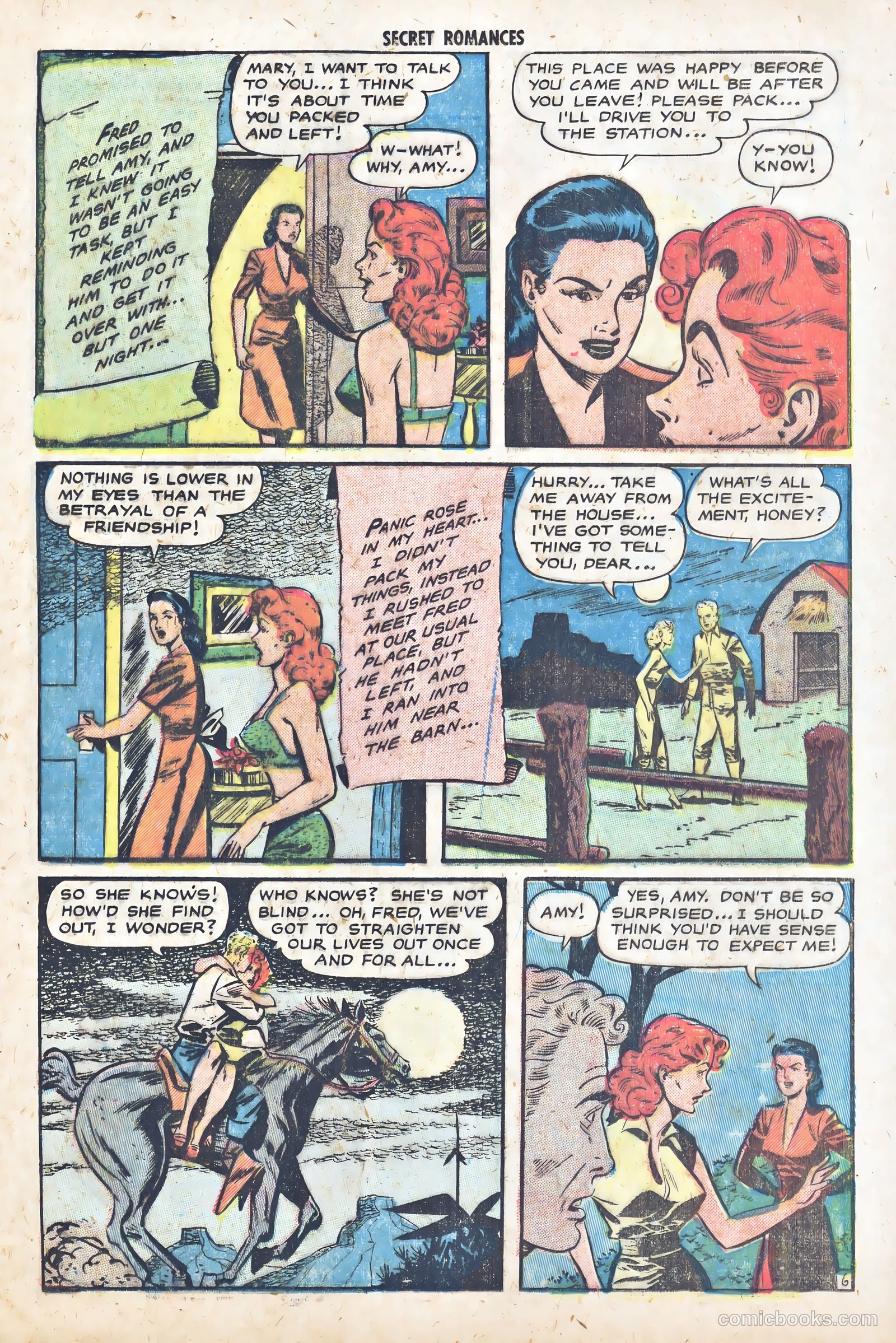 Secret Romances #17 (1953) — page 25 of 36