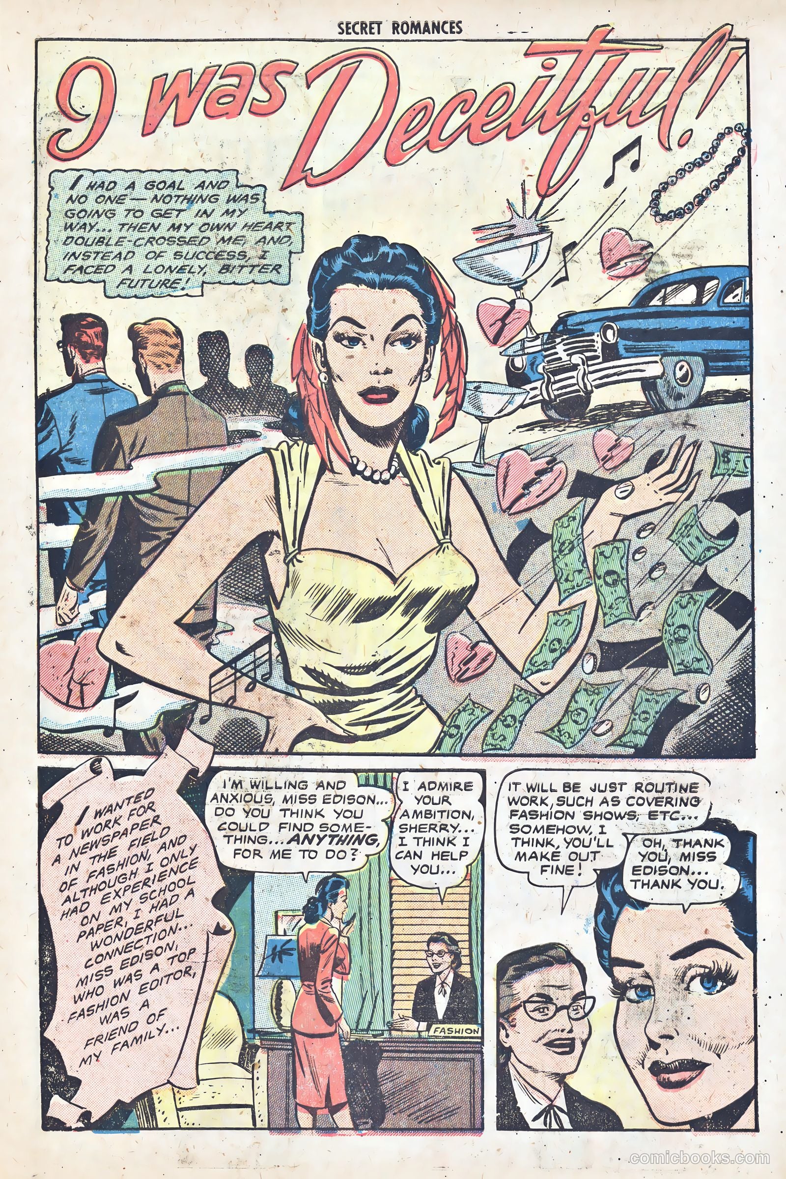 Secret Romances #17 (1953) — page 27 of 36