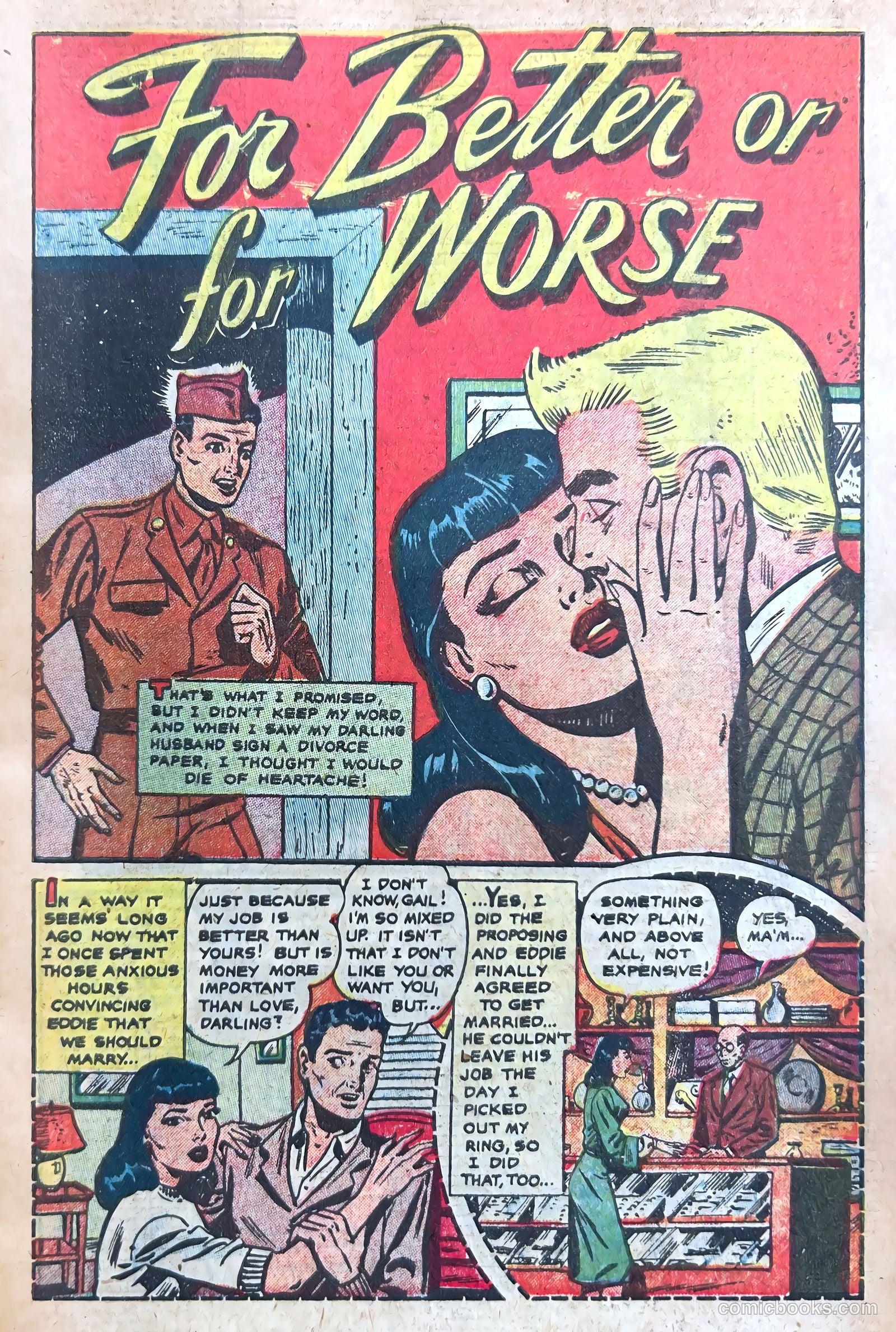 Secret Romances #22 (1954) — page 3 of 36