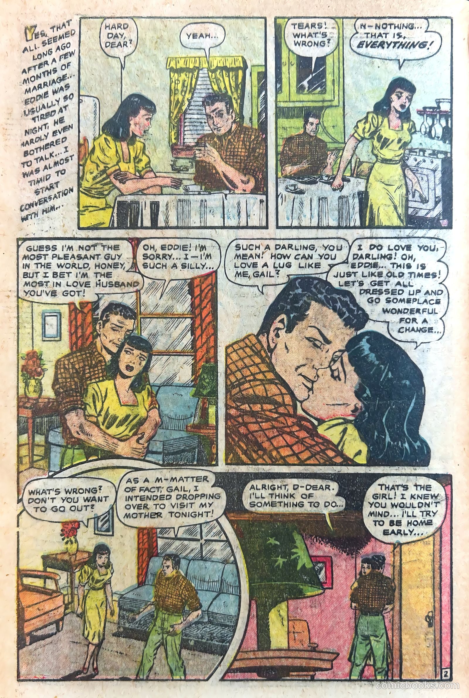 Secret Romances #22 (1954) — page 4 of 36