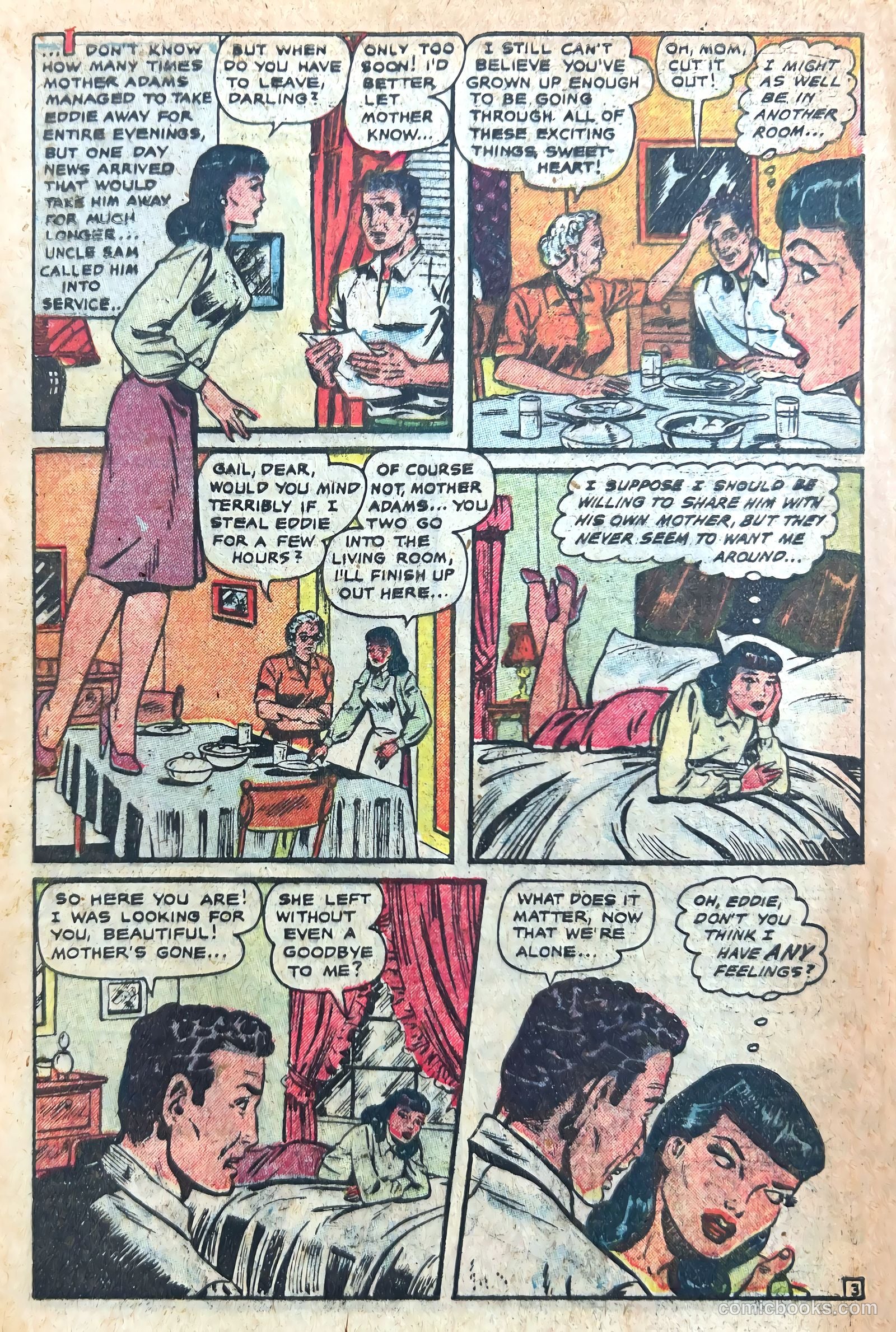 Secret Romances #22 (1954) — page 5 of 36