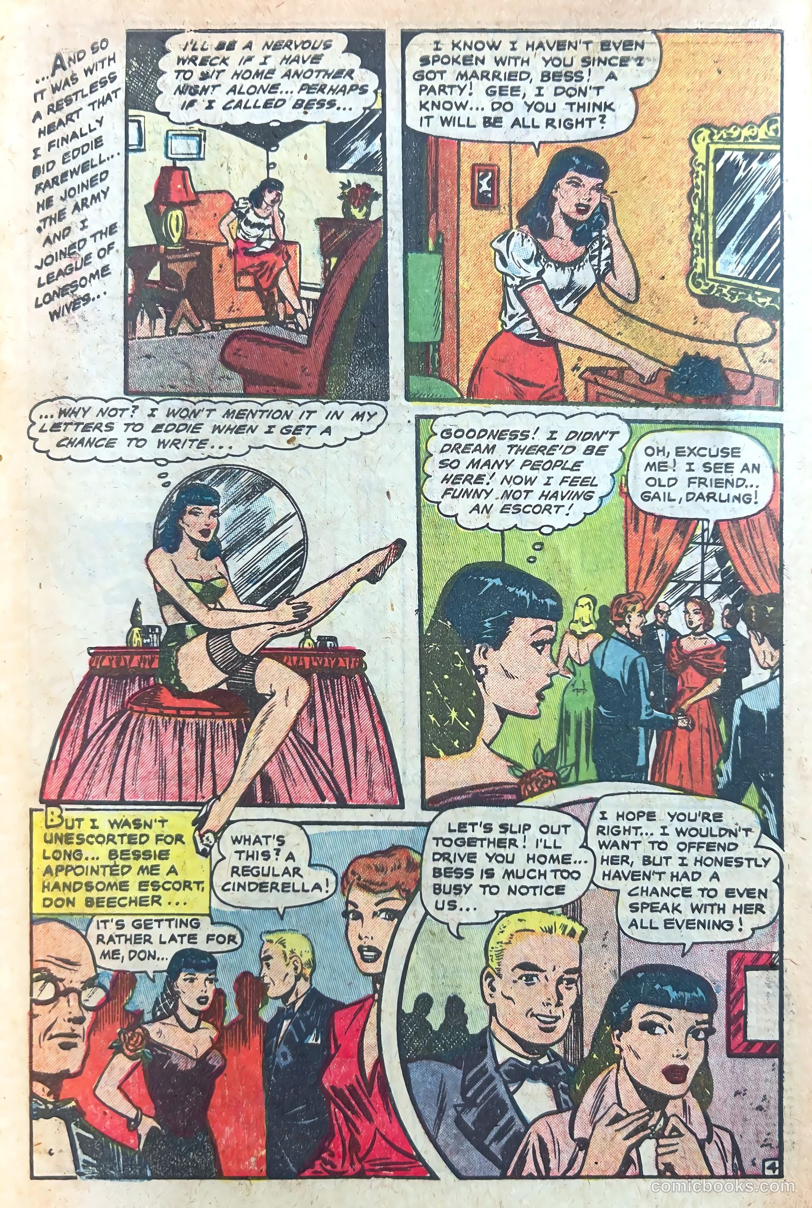 Secret Romances #22 (1954) — page 6 of 36